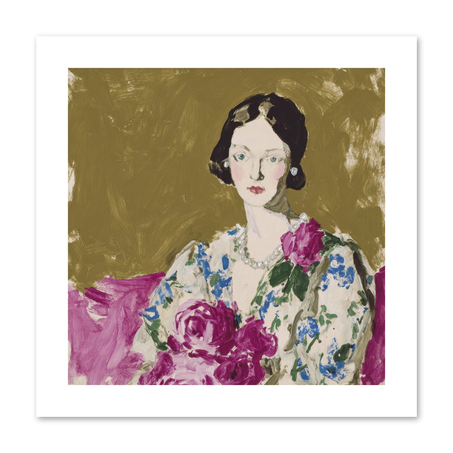 The Language of Stillness -- Loose Canvas Print 10x10