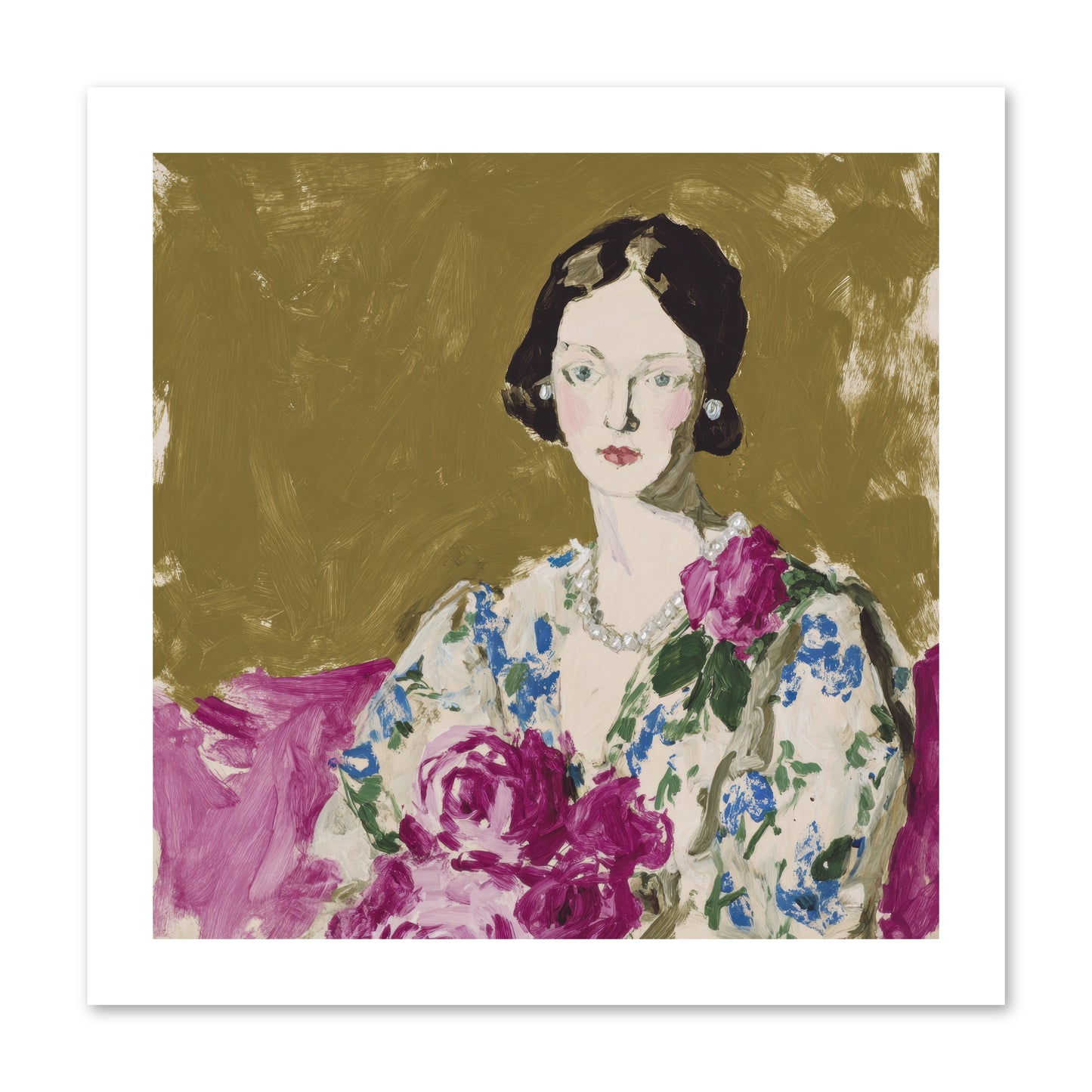 The Language of Stillness -- Paper Print 12x12