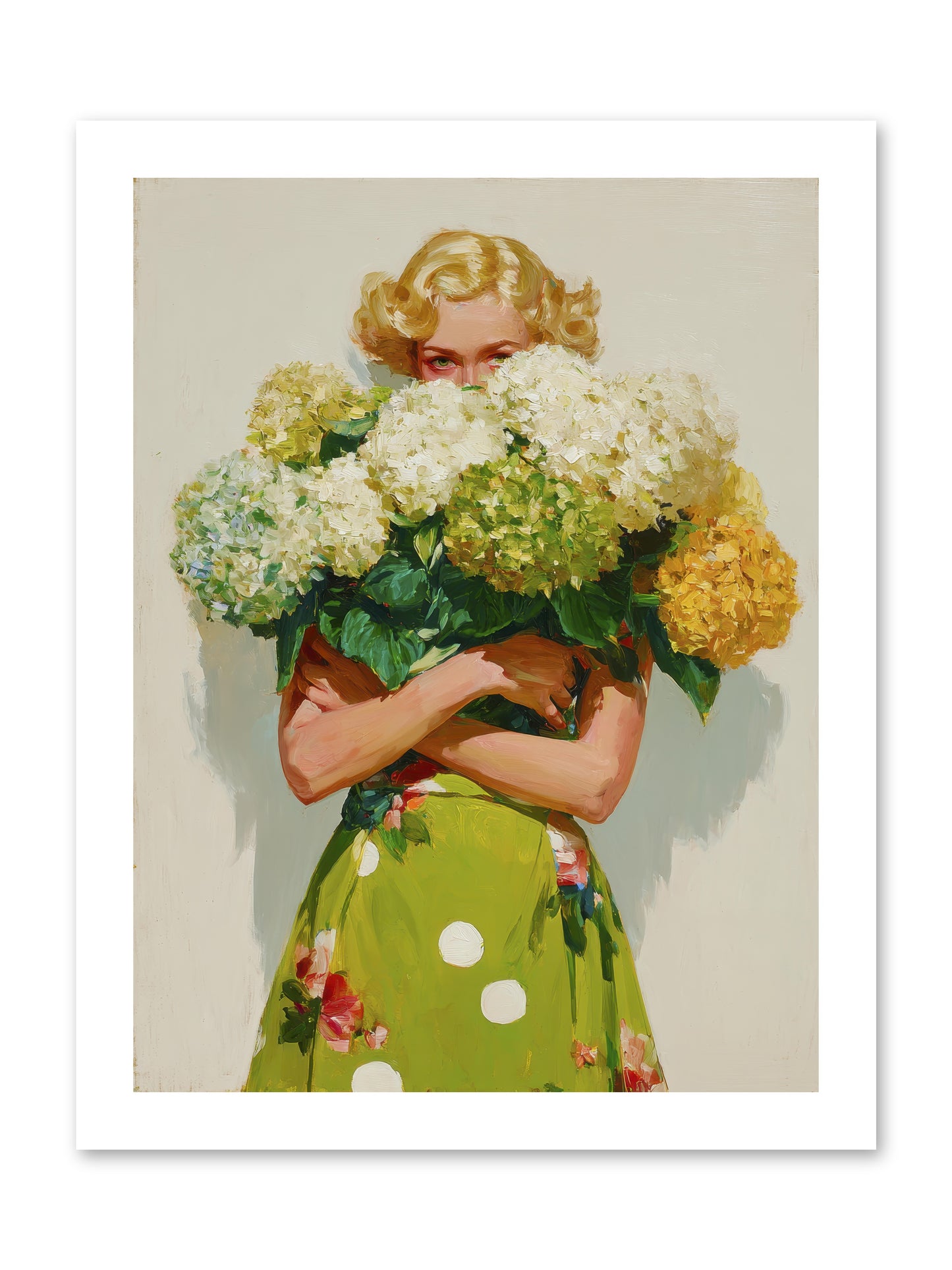 The Lark’s Return -- Loose Canvas Print 12x16