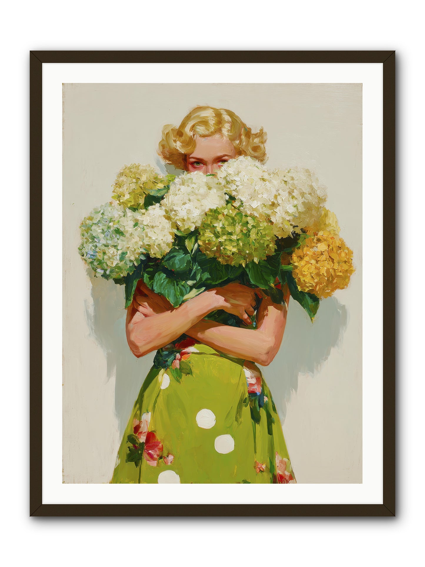 The Lark’s Return -- Framed Print - Black 30x40