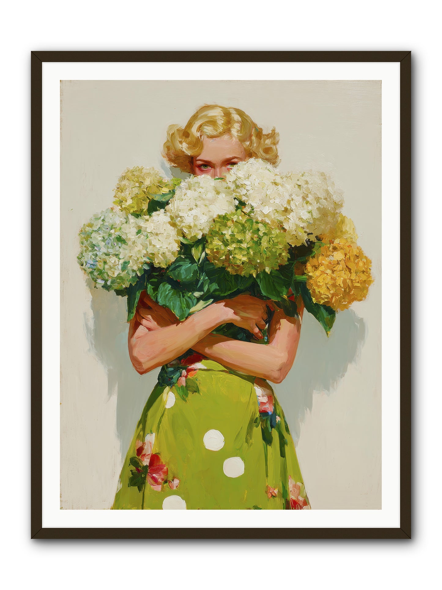 The Lark’s Return -- Framed Print - Black 36x48