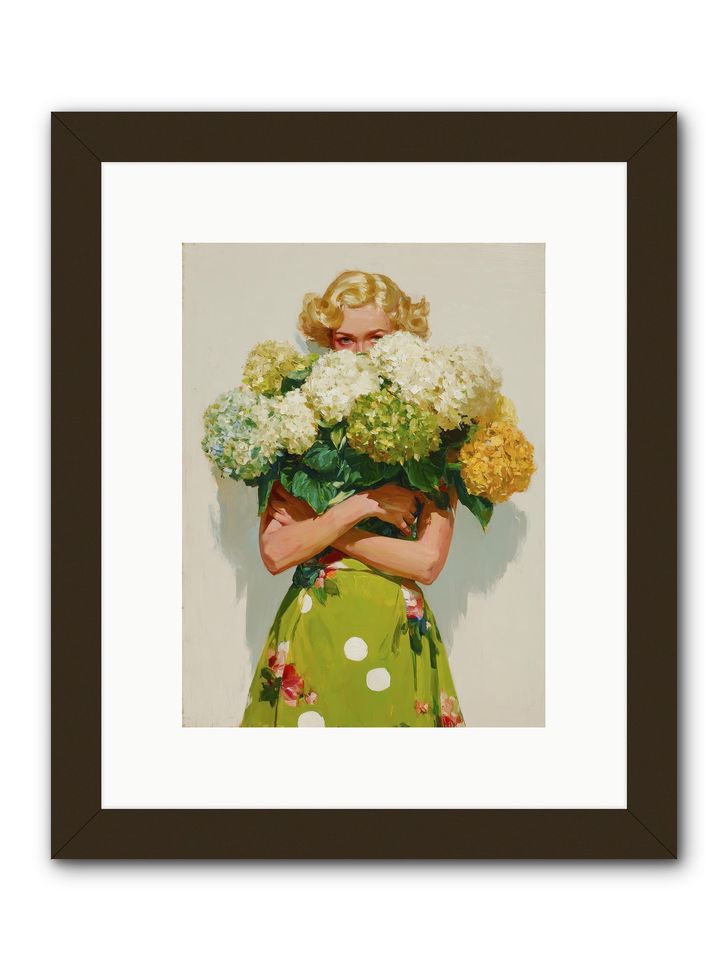 The Lark’s Return -- Framed Print - Black 9x12
