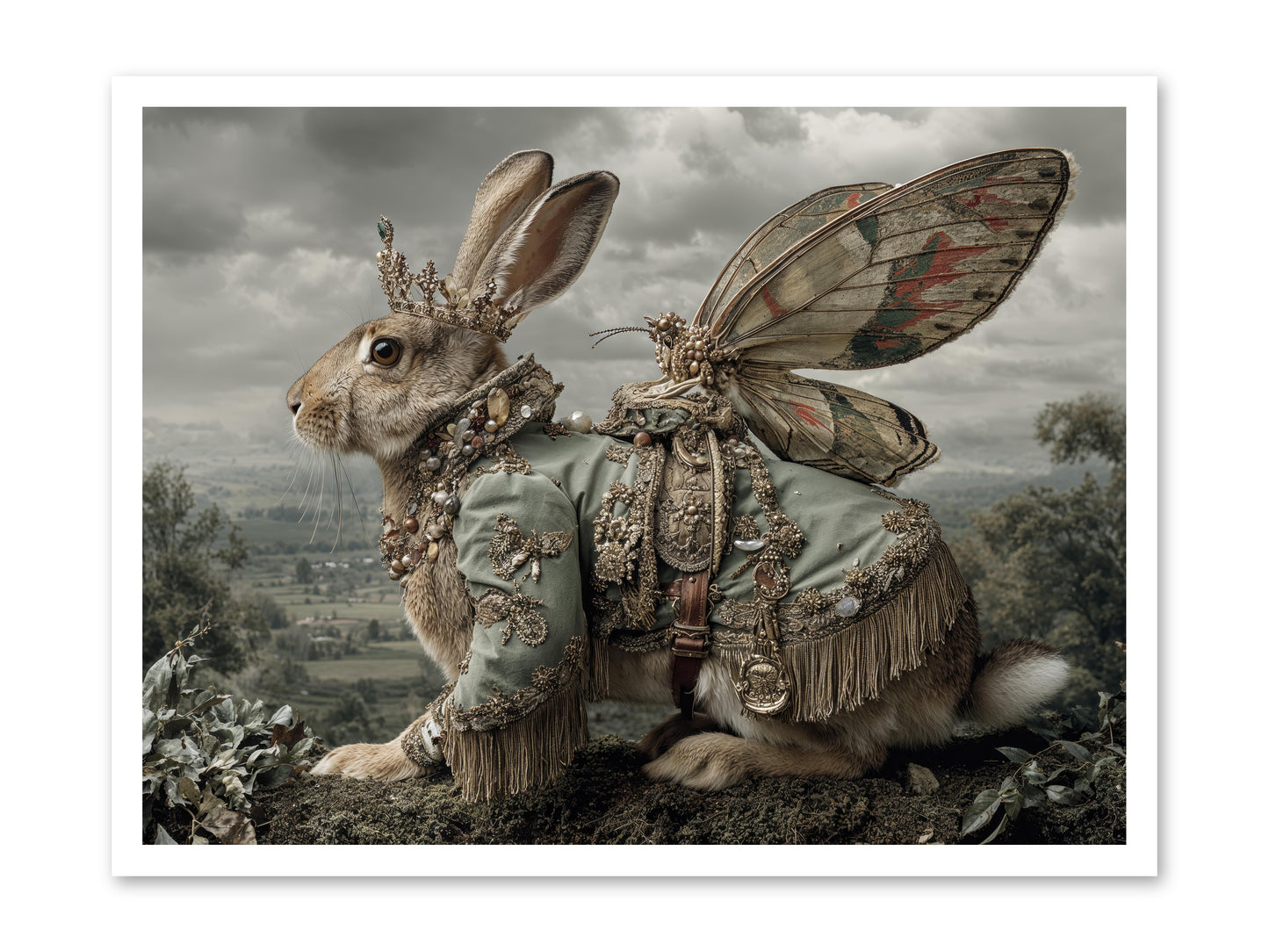 The Last Apricot Market -- Paper Print 32x24
