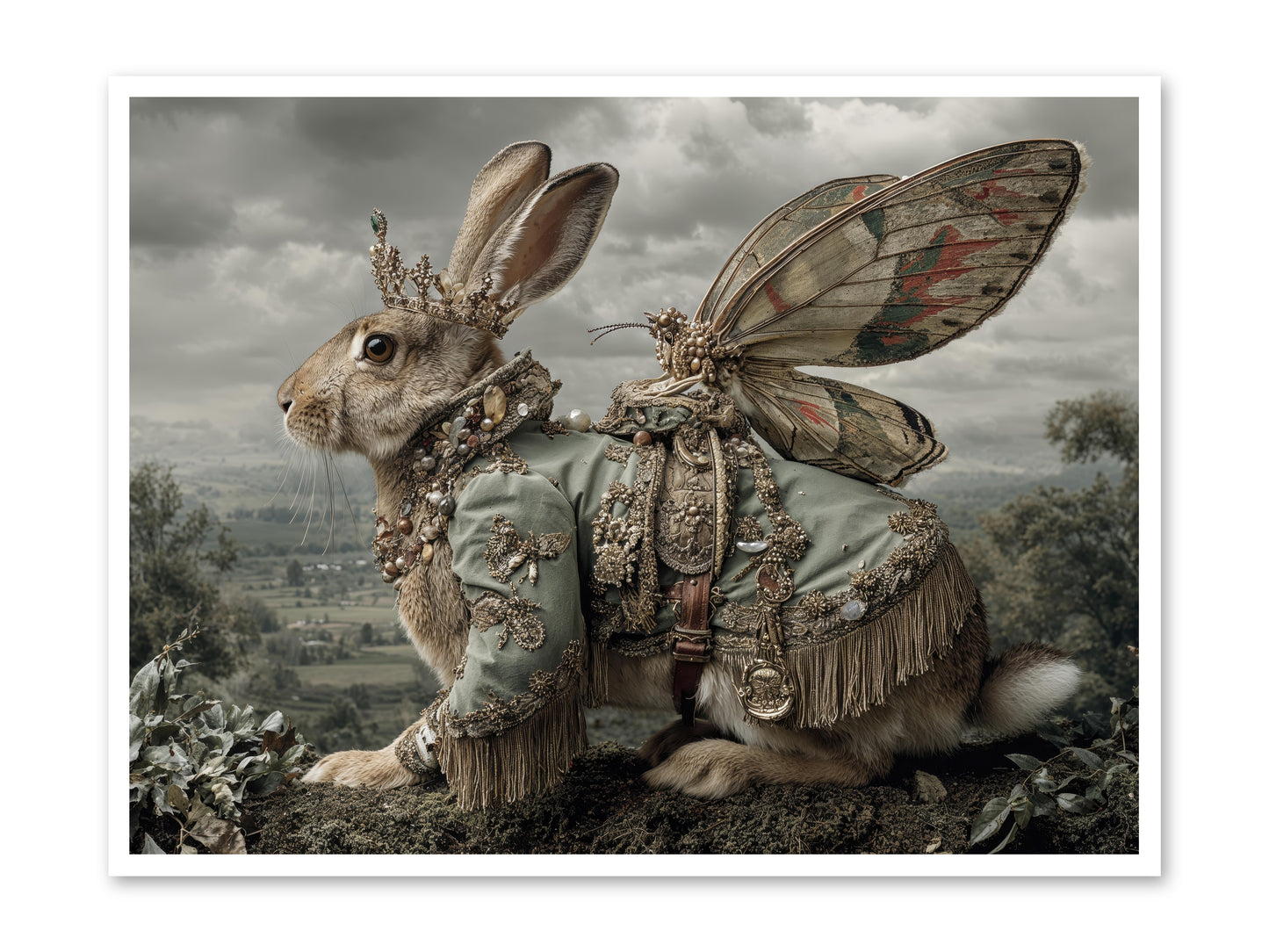 The Last Apricot Market -- Paper Print 48x36