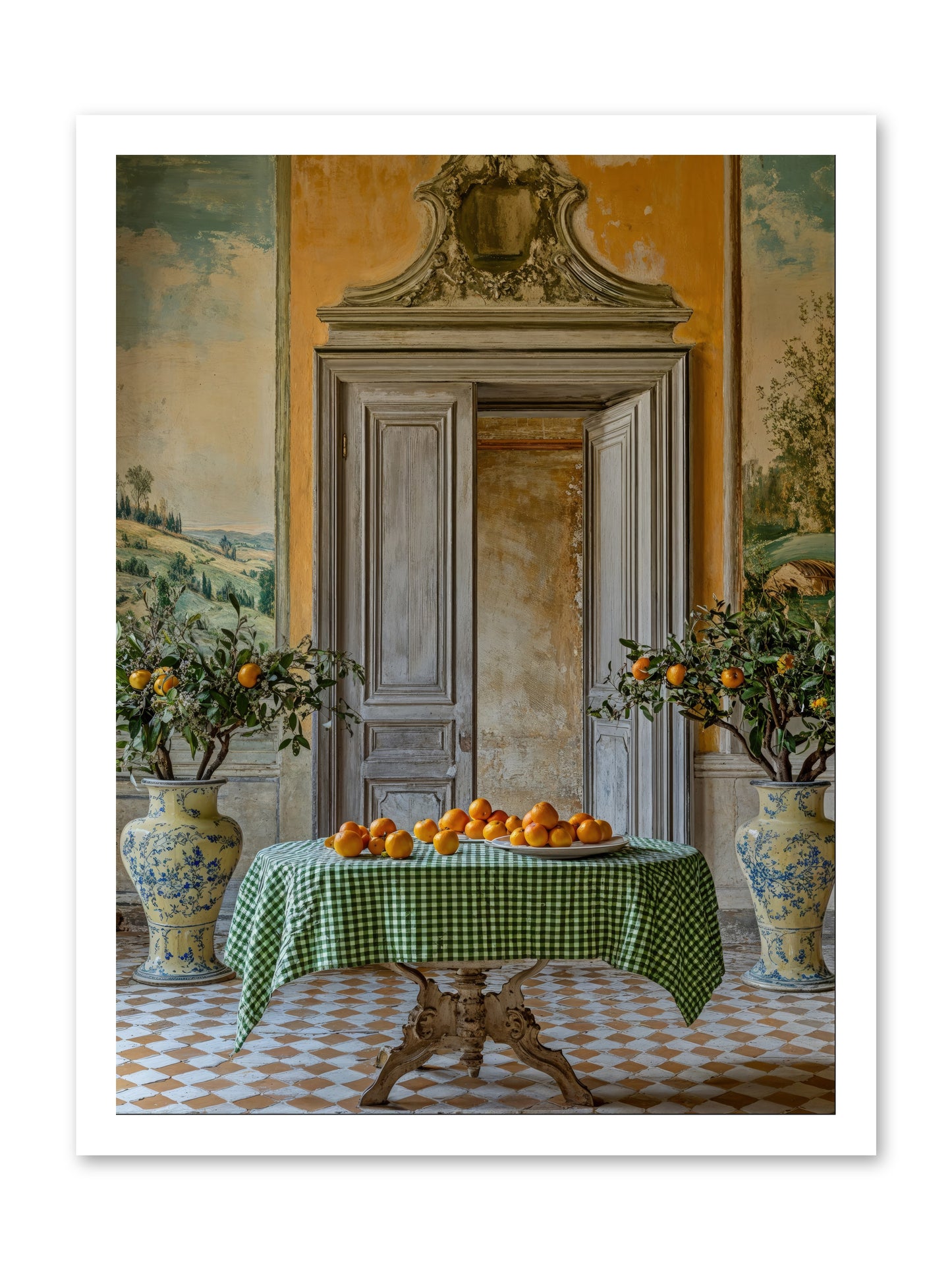 The Last Medici Garden -- Paper Print 18x24