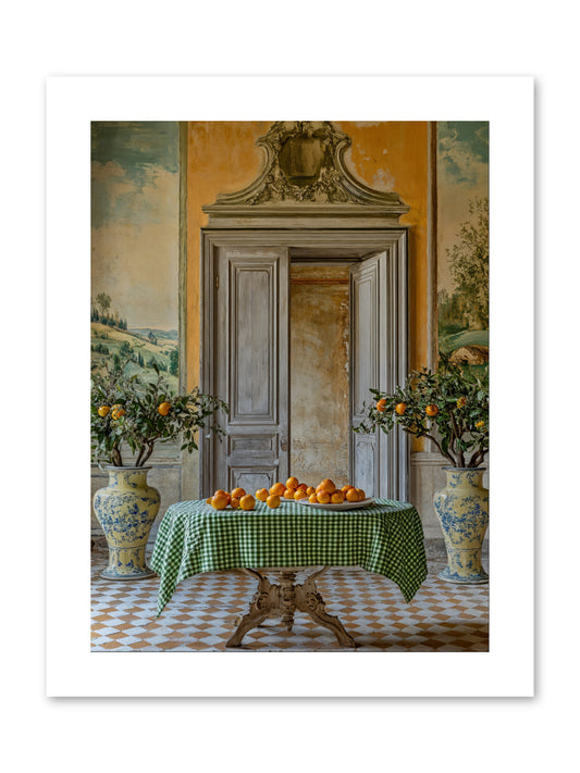 The Last Medici Garden -- Paper Print 9x12