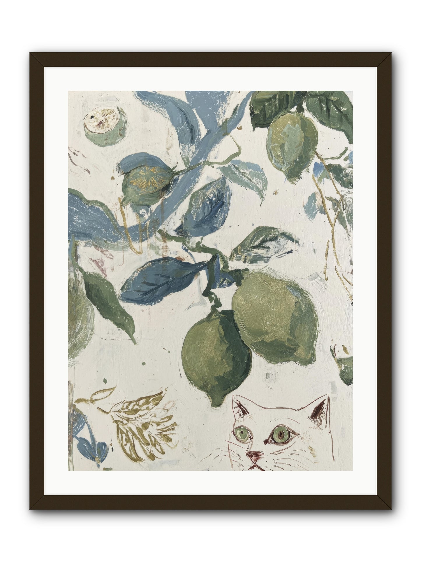 The Lemon Tart Conspiracy -- Framed Print - Black 24x32