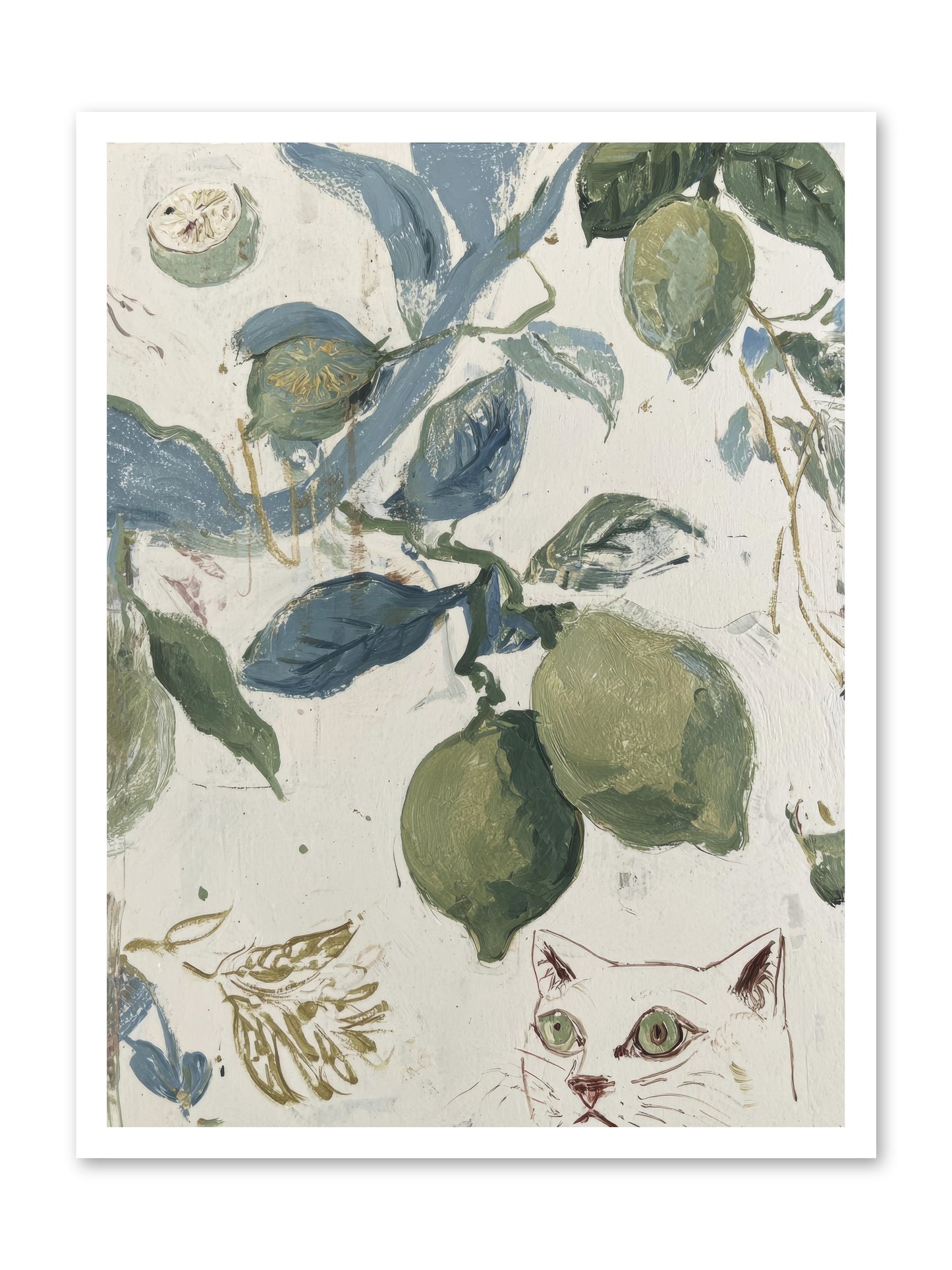 The Lemon Tart Conspiracy -- Loose Canvas Print 24x32