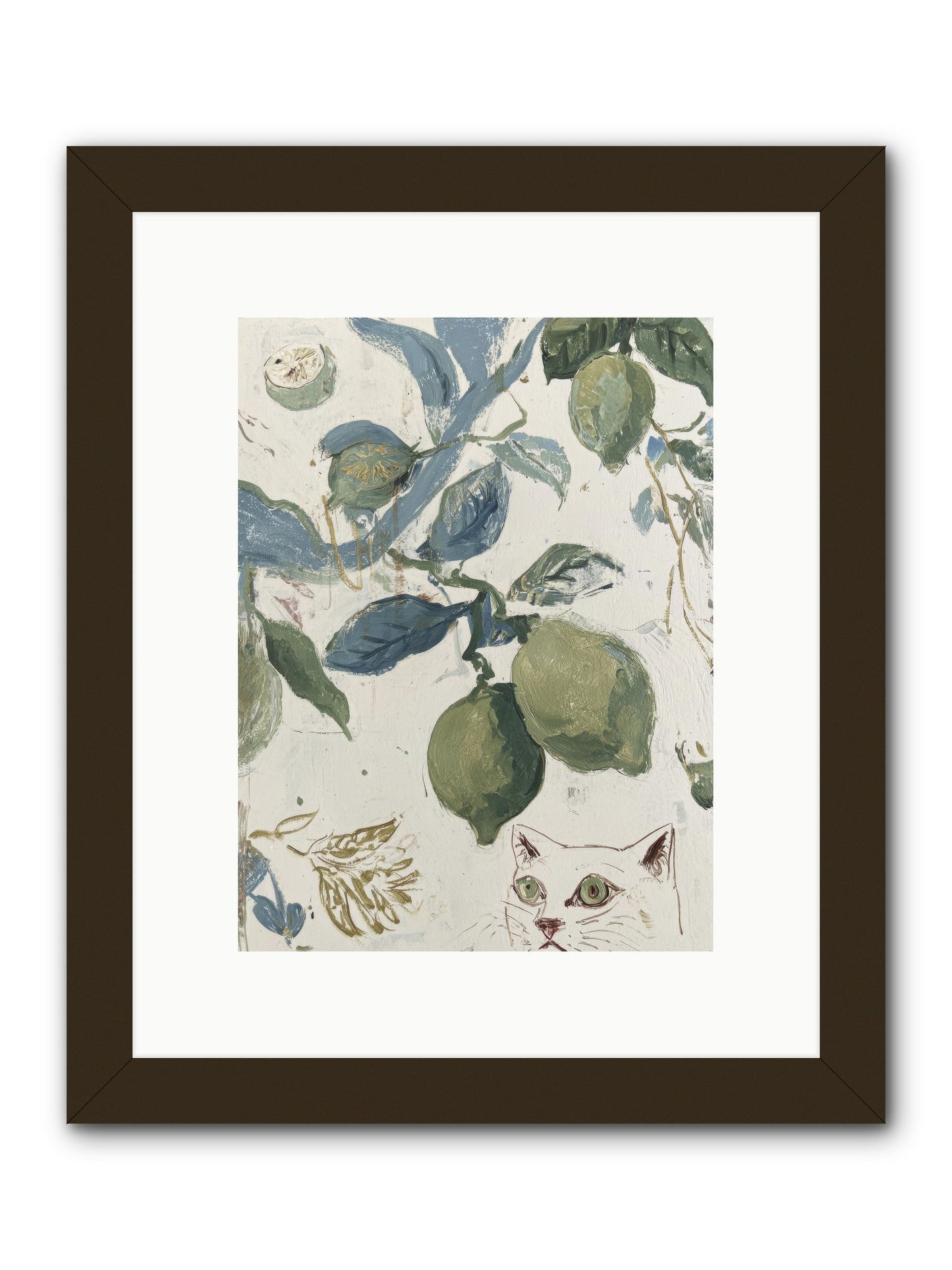 The Lemon Tart Conspiracy -- Framed Print - Black 9x12