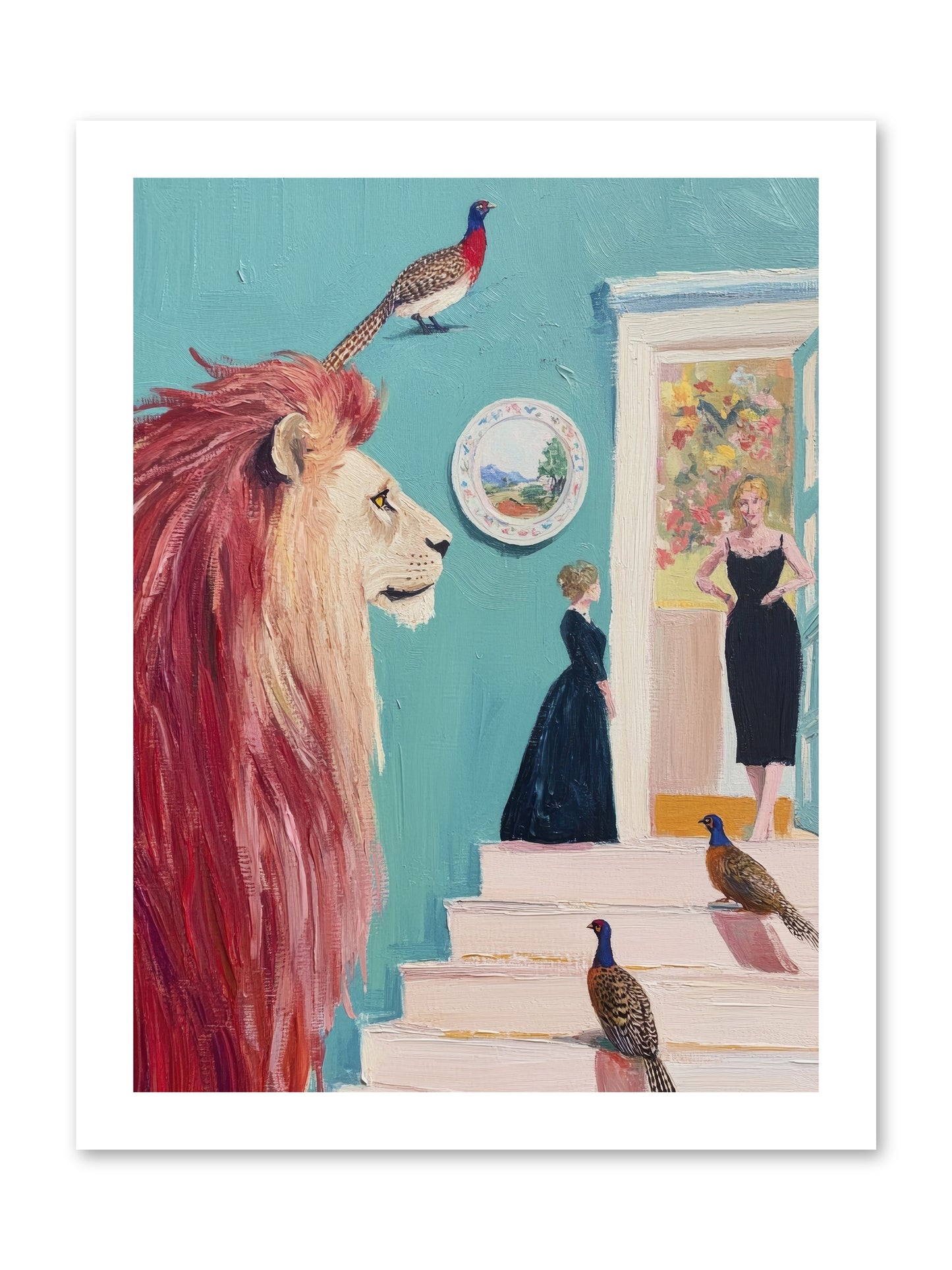 The Linden Atelier-REZ -- Loose Canvas Print 12x16