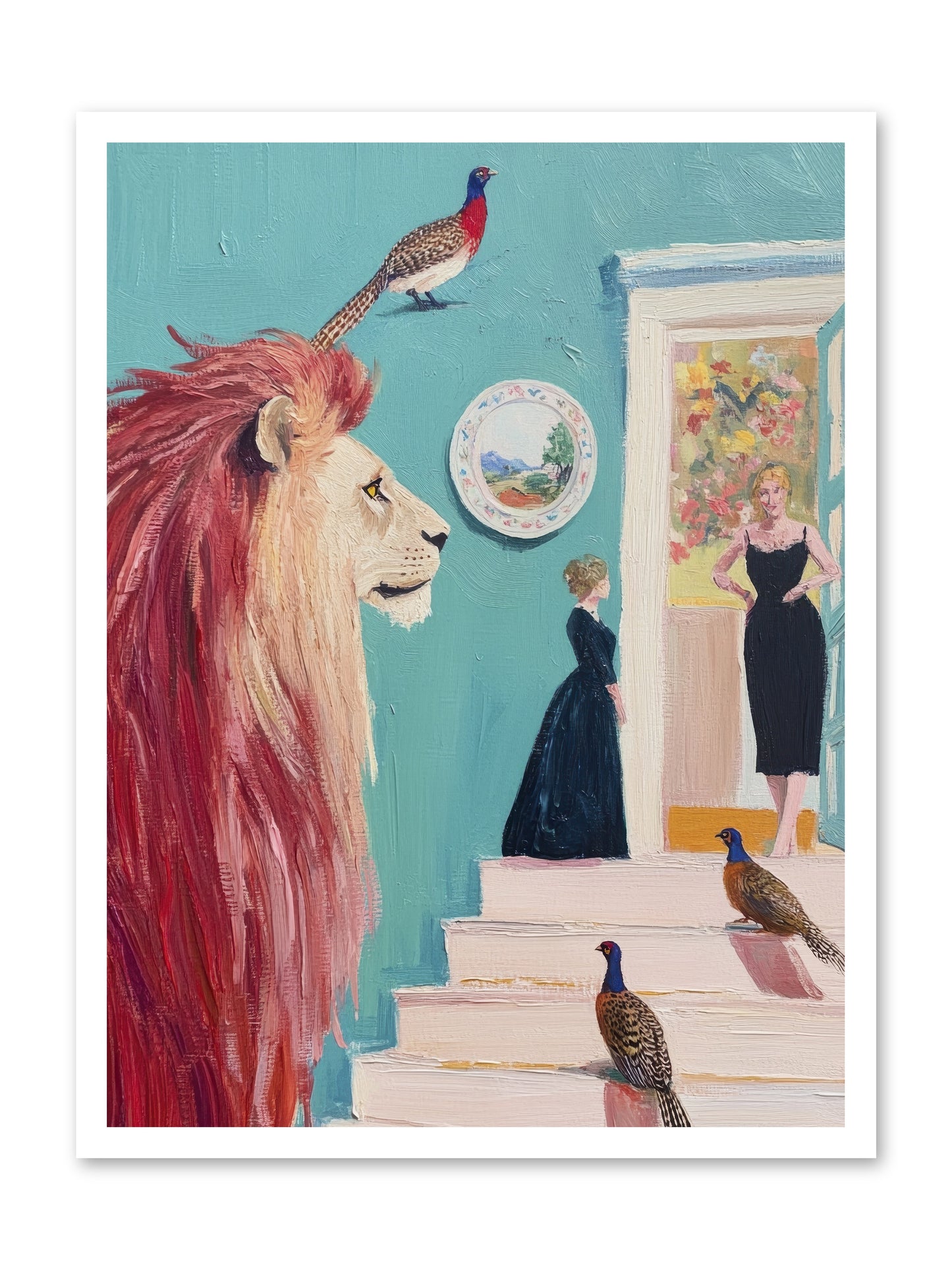 The Linden Atelier-REZ -- Loose Canvas Print 24x32