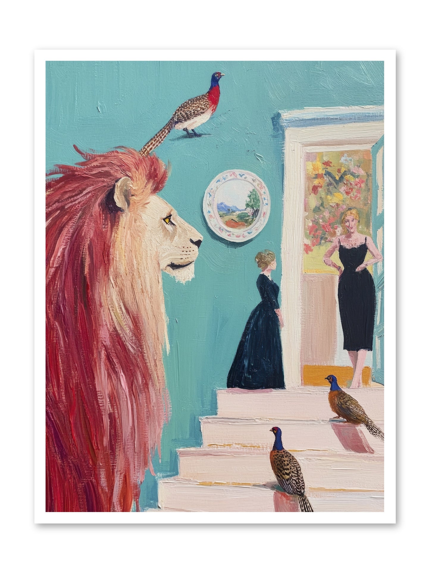 The Linden Atelier-REZ -- Loose Canvas Print 30x40