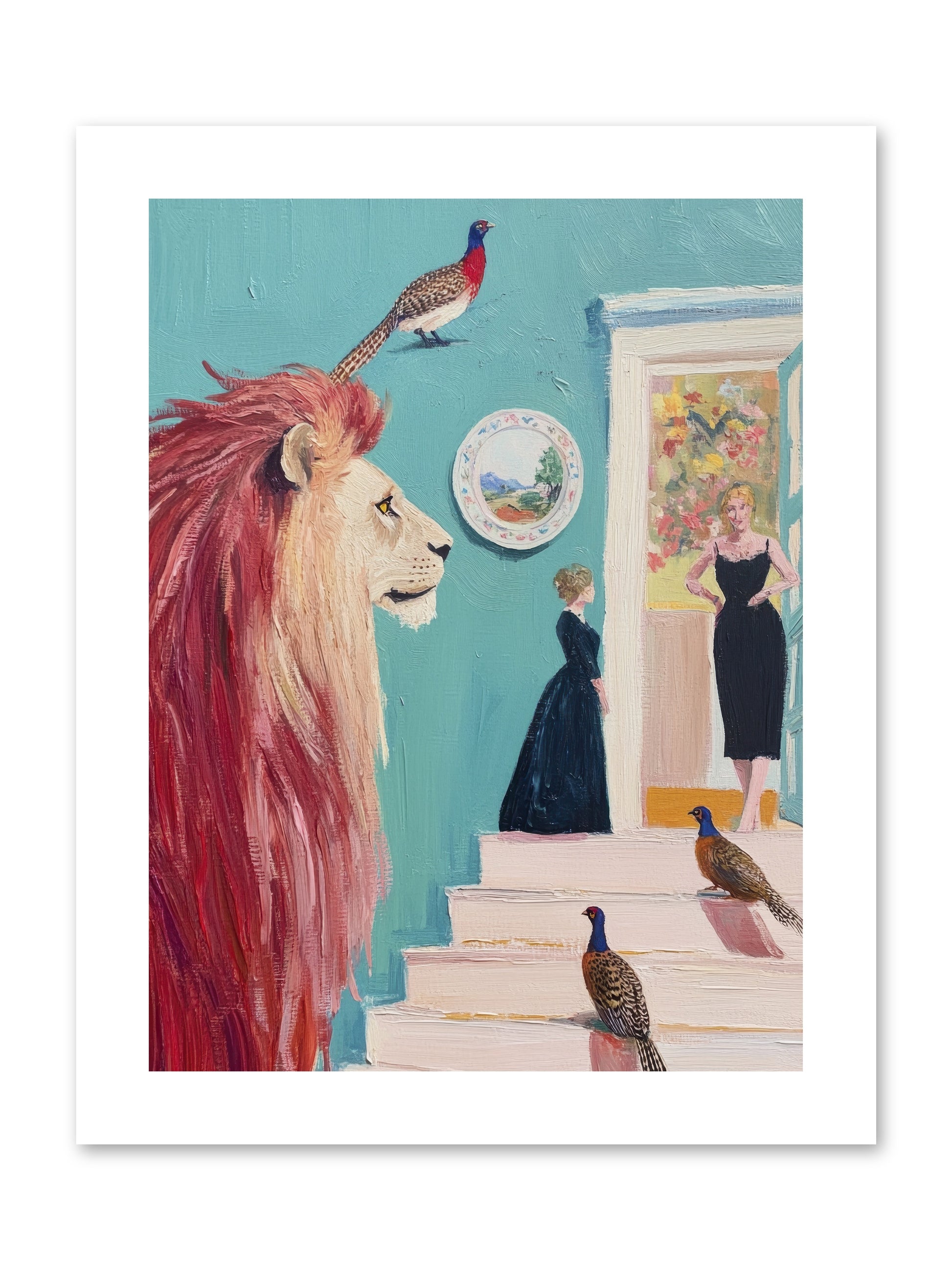 The Linden Atelier-REZ -- Paper Print 9x12