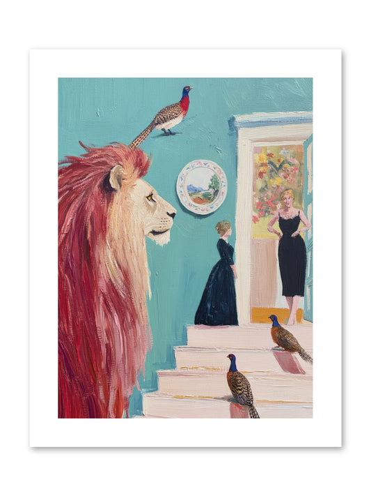 The Linden Atelier-REZ -- Paper Print 9x12