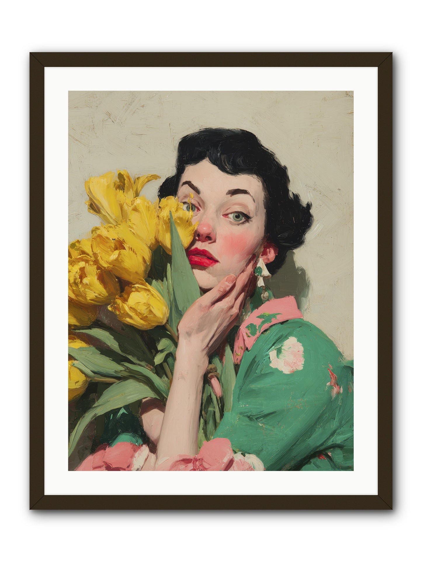 The Linen Conspiracy -- Framed Print - Black 24x32