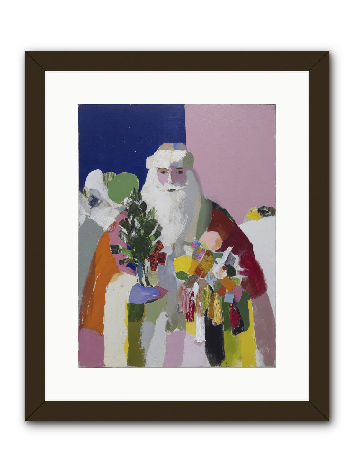 The List Keeper -- Framed Print - Black 12x16