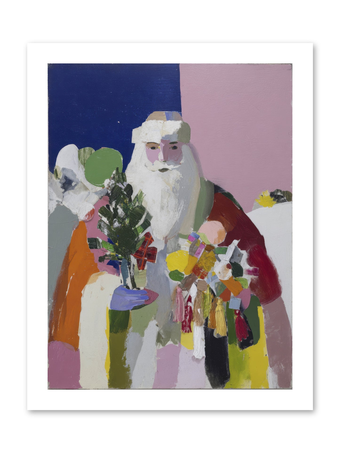 The List Keeper -- Loose Canvas Print 12x16
