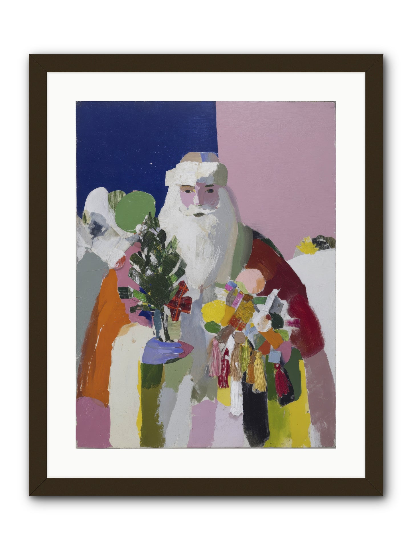 The List Keeper -- Framed Print - Black 18x24