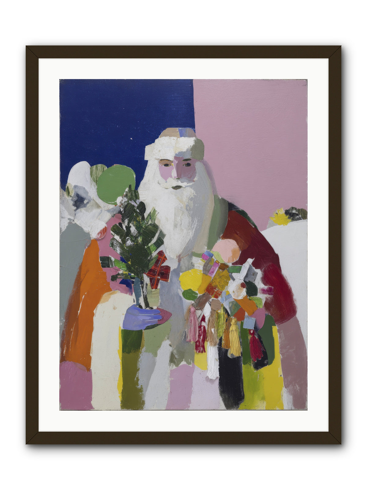 The List Keeper -- Framed Print - Black 24x32
