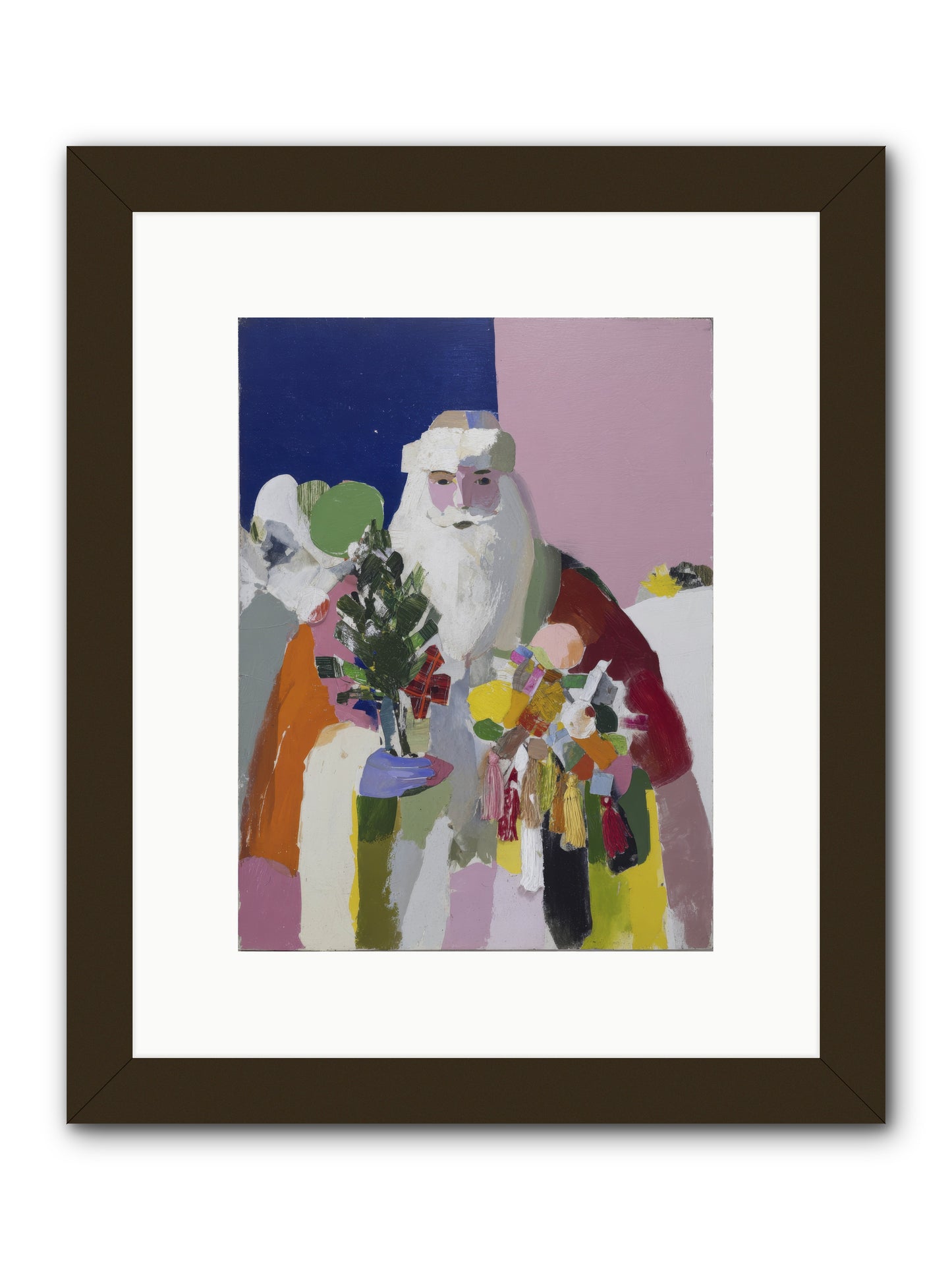 The List Keeper -- Framed Print - Black 9x12