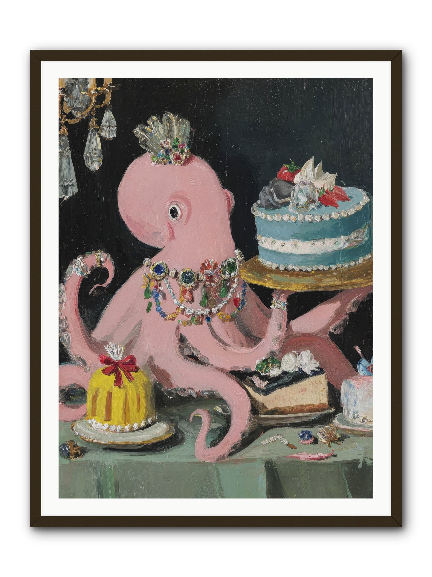The Loveliest Secret -- Framed Print - Black 36x48