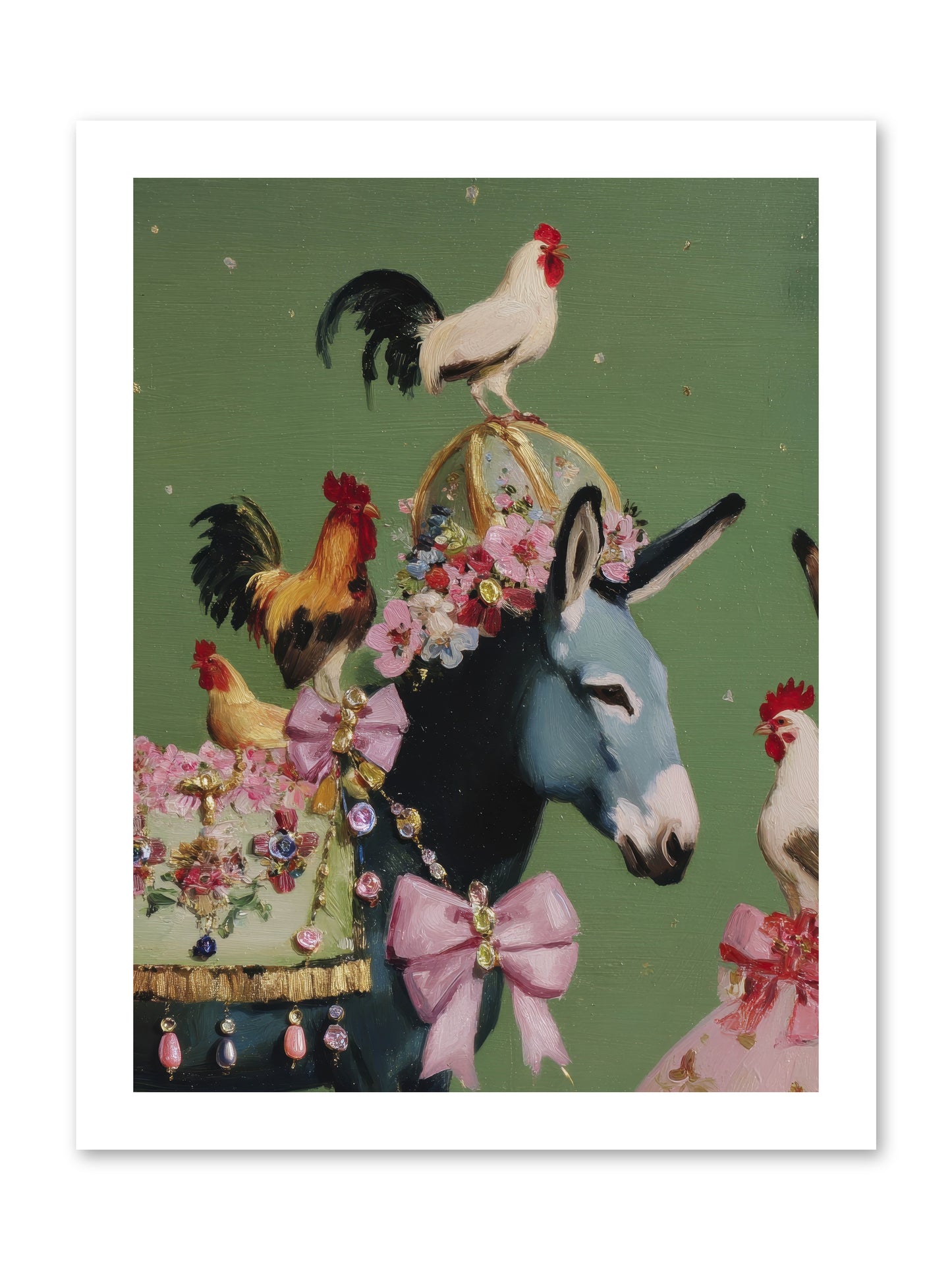 The Lovliest Gathering -- Paper Print 12x16