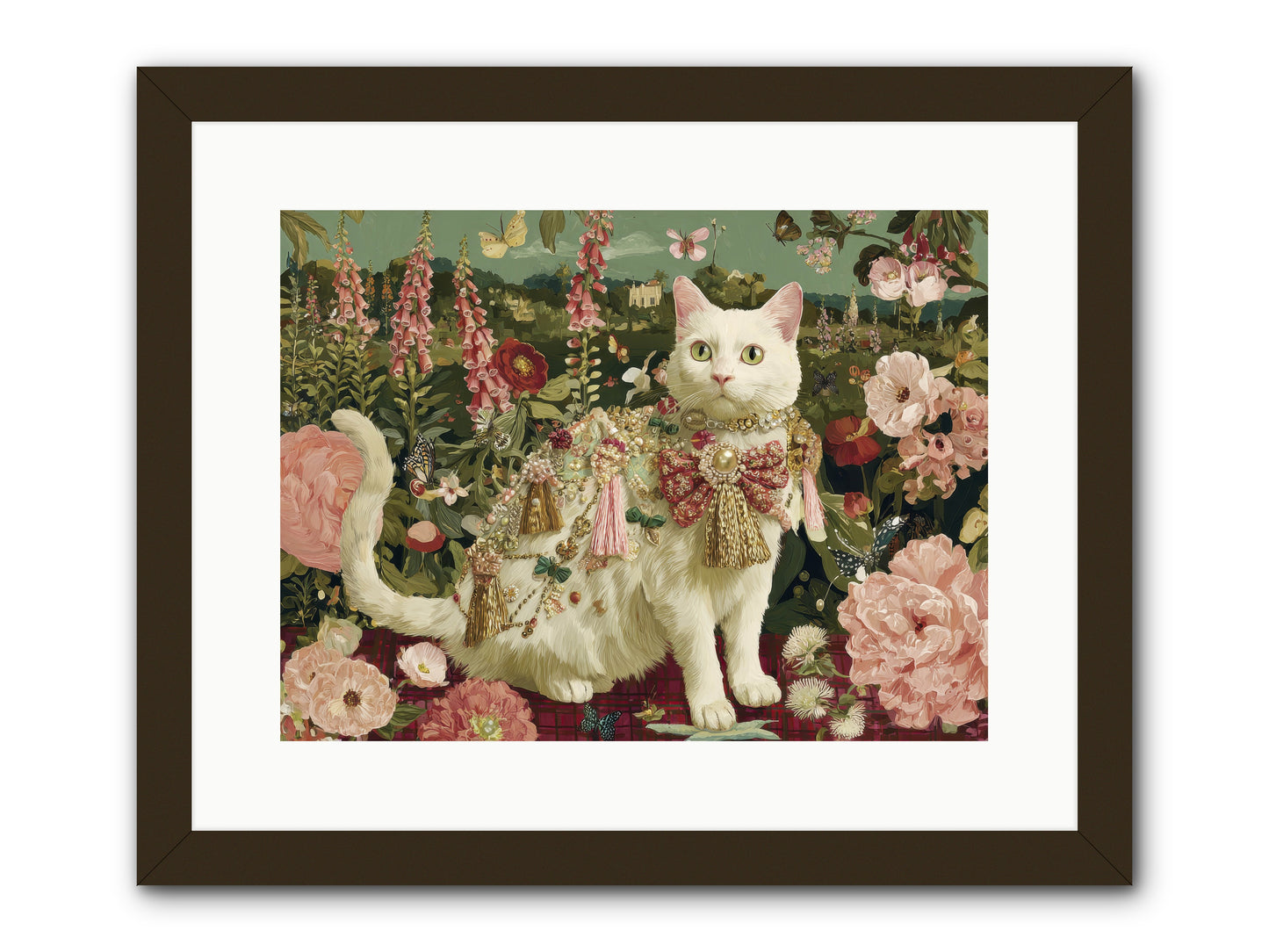 The Loyal Bloom -- Framed Print - Black 16x12