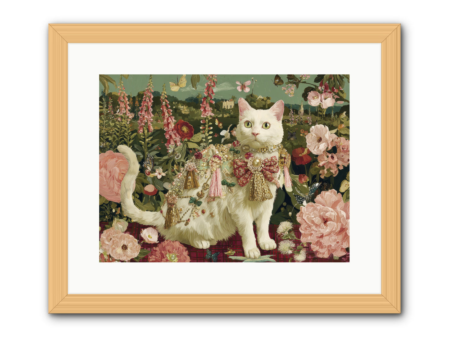 The Loyal Bloom -- Framed Print - Natural 16x12