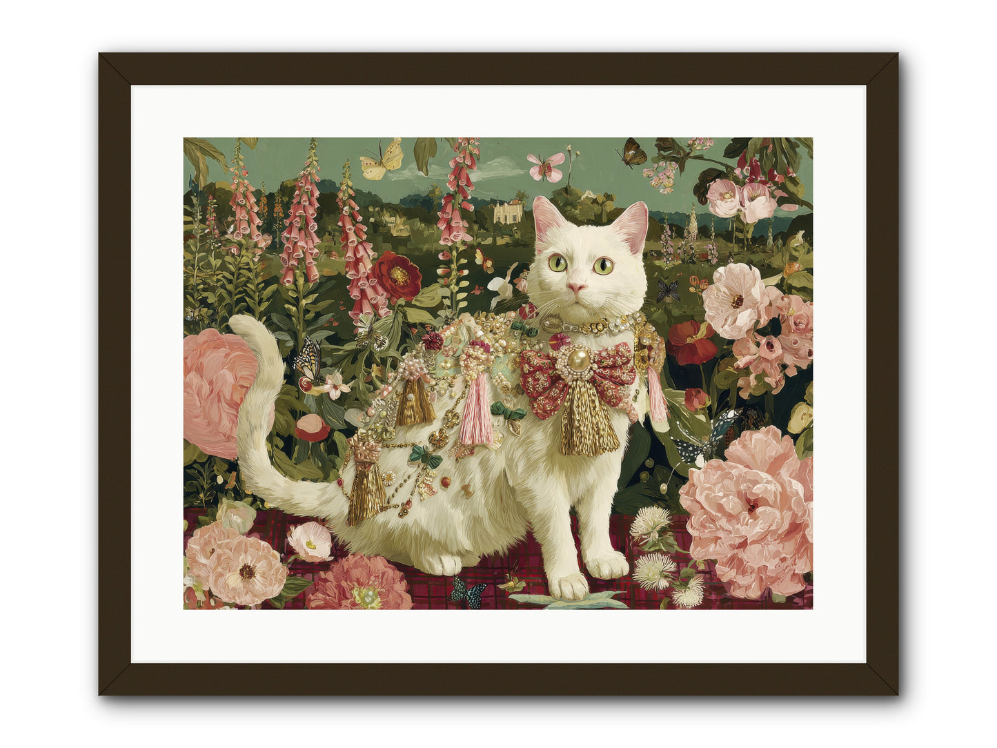 The Loyal Bloom -- Framed Print - Black 24x18
