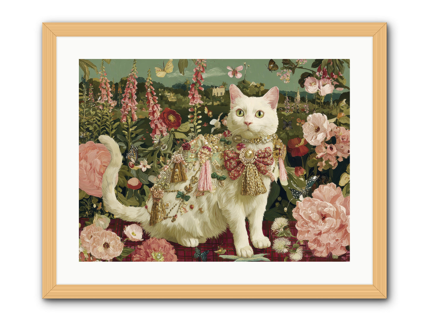 The Loyal Bloom -- Framed Print - Natural 24x18