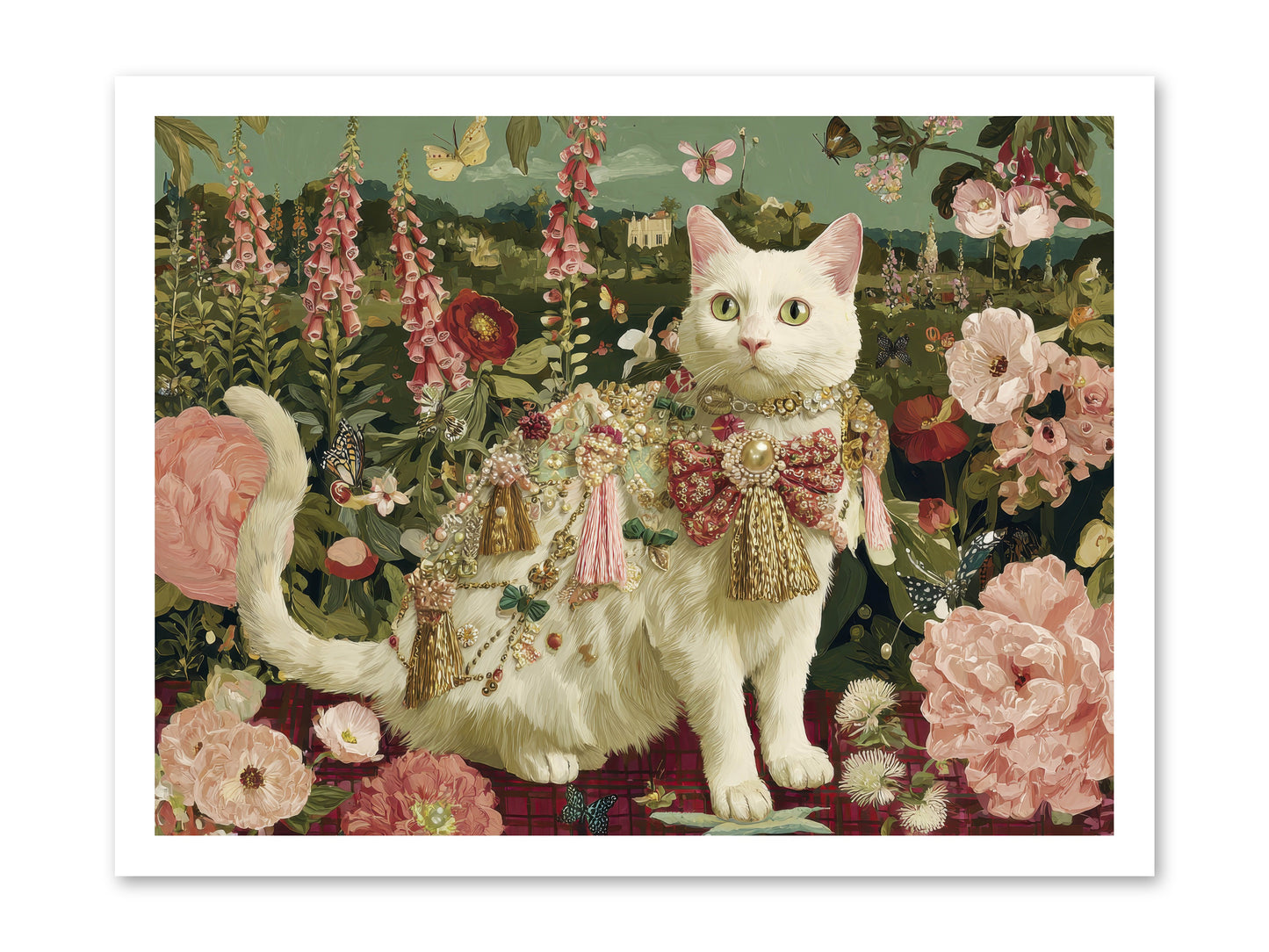 The Loyal Bloom -- Loose Canvas Print 24x18