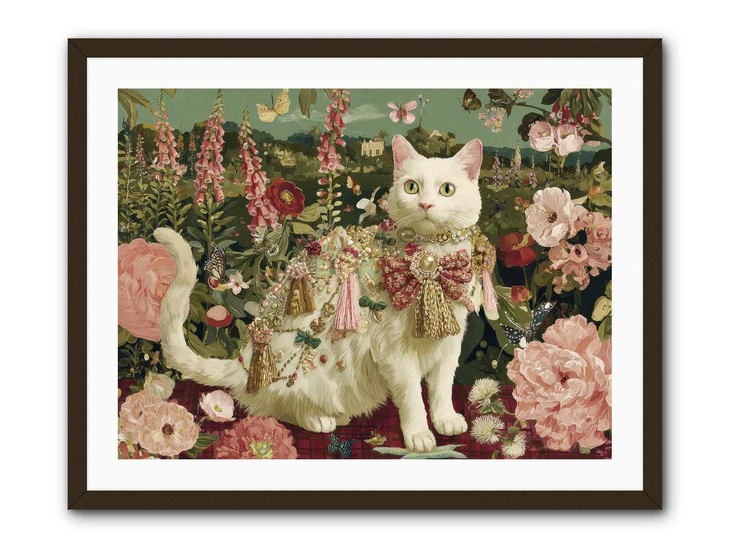 The Loyal Bloom -- Framed Print - Black 32x24