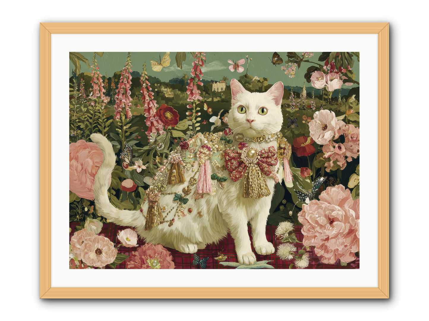 The Loyal Bloom -- Framed Print - Natural 32x24