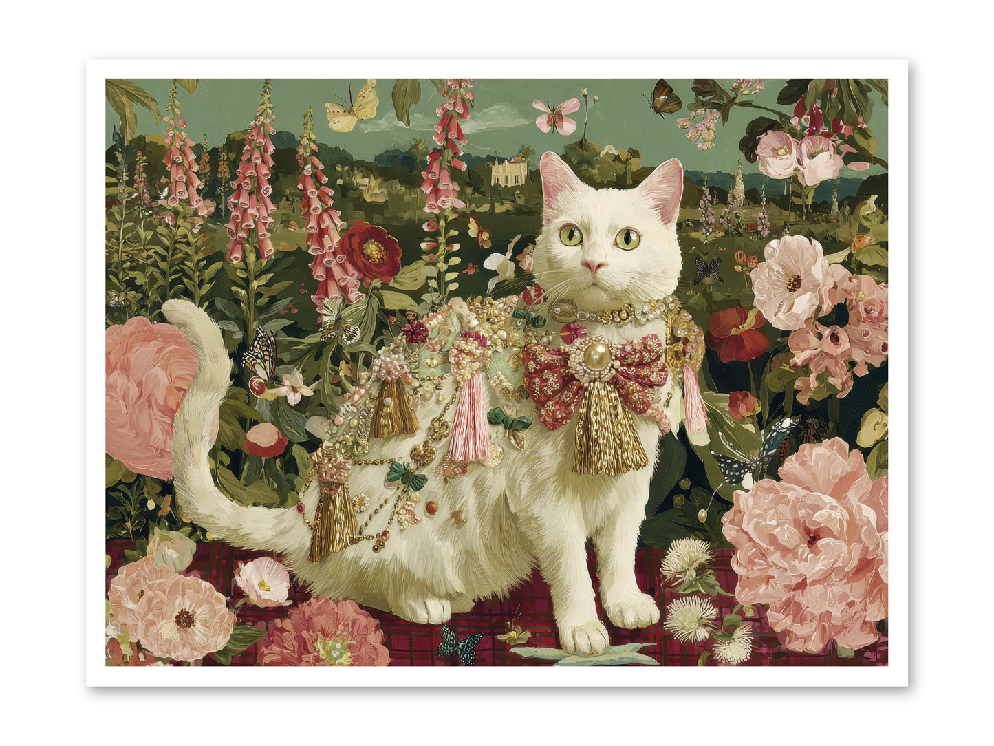 The Loyal Bloom -- Loose Canvas Print 40x30