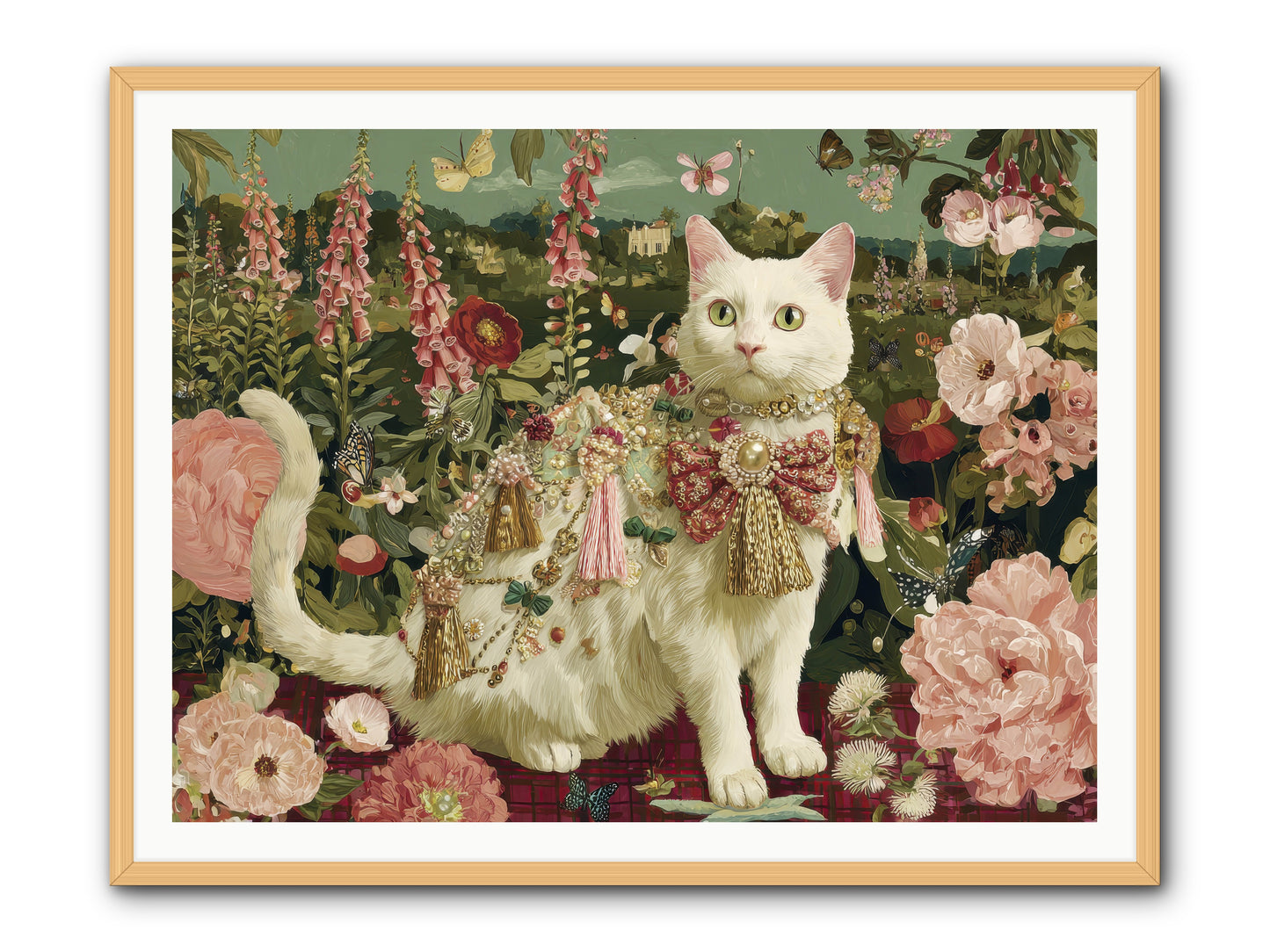 The Loyal Bloom -- Framed Print - Natural 48x36