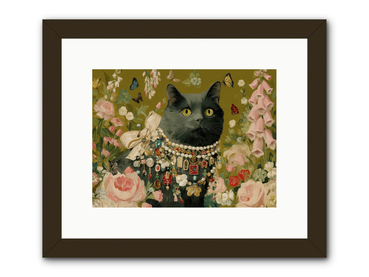 The Loyal Hour -- Framed Print - Black 12x9