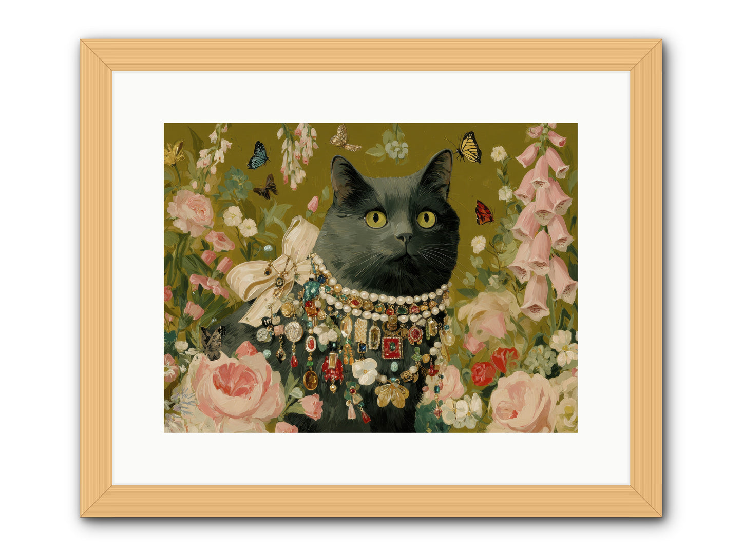 The Loyal Hour -- Framed Print - Natural 16x12
