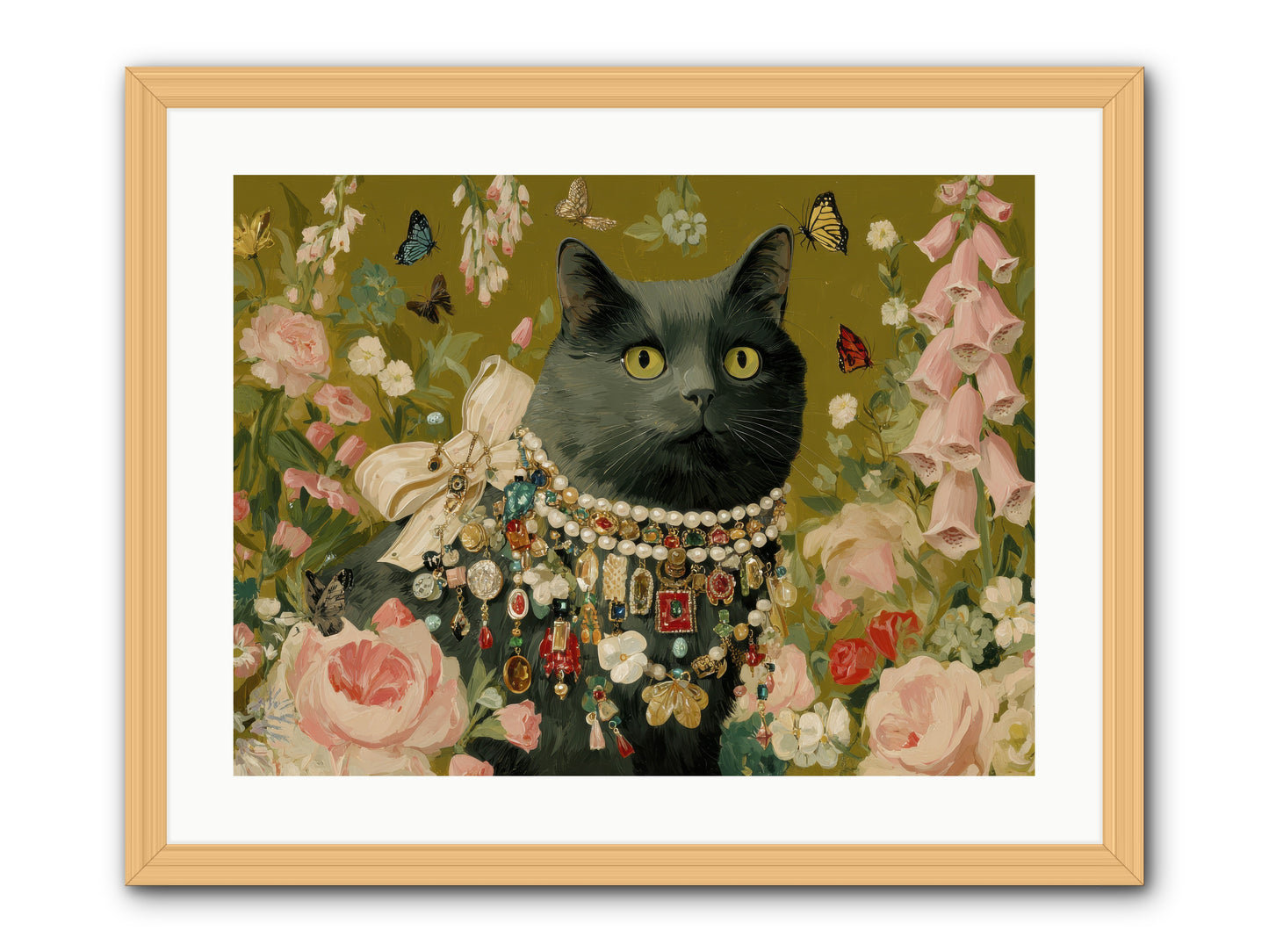 The Loyal Hour -- Framed Print - Natural 24x18