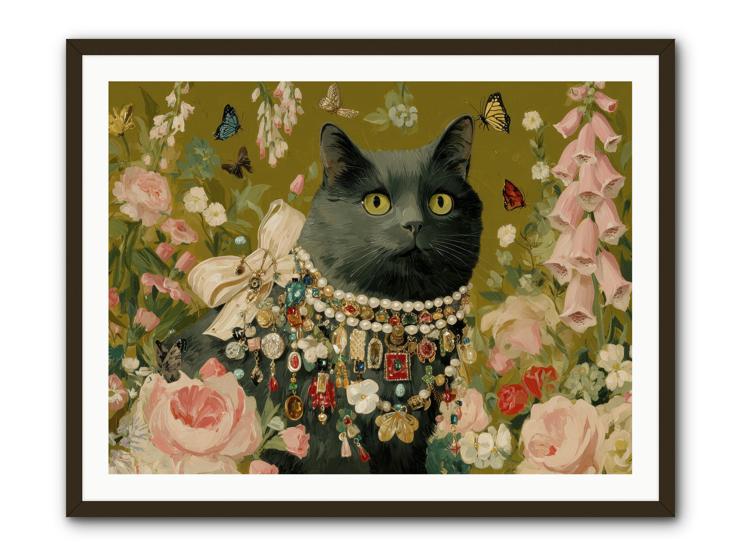 The Loyal Hour -- Framed Print - Black 40x30
