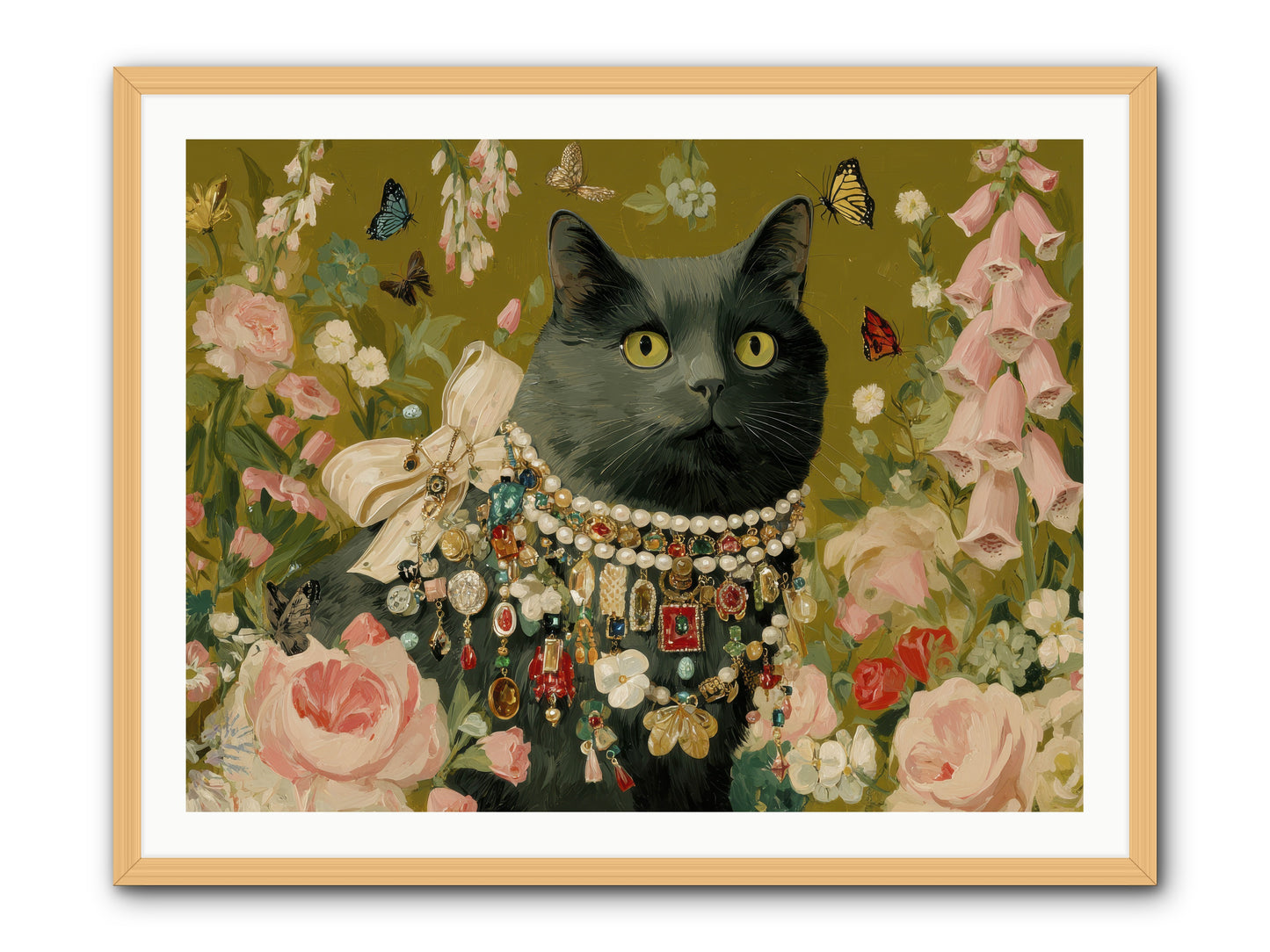 The Loyal Hour -- Framed Print - Natural 40x30