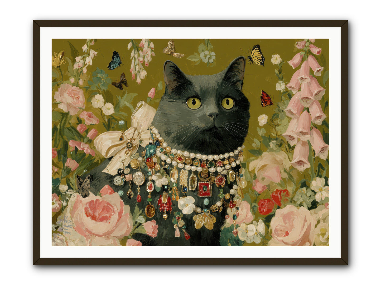 The Loyal Hour -- Framed Print - Black 48x36