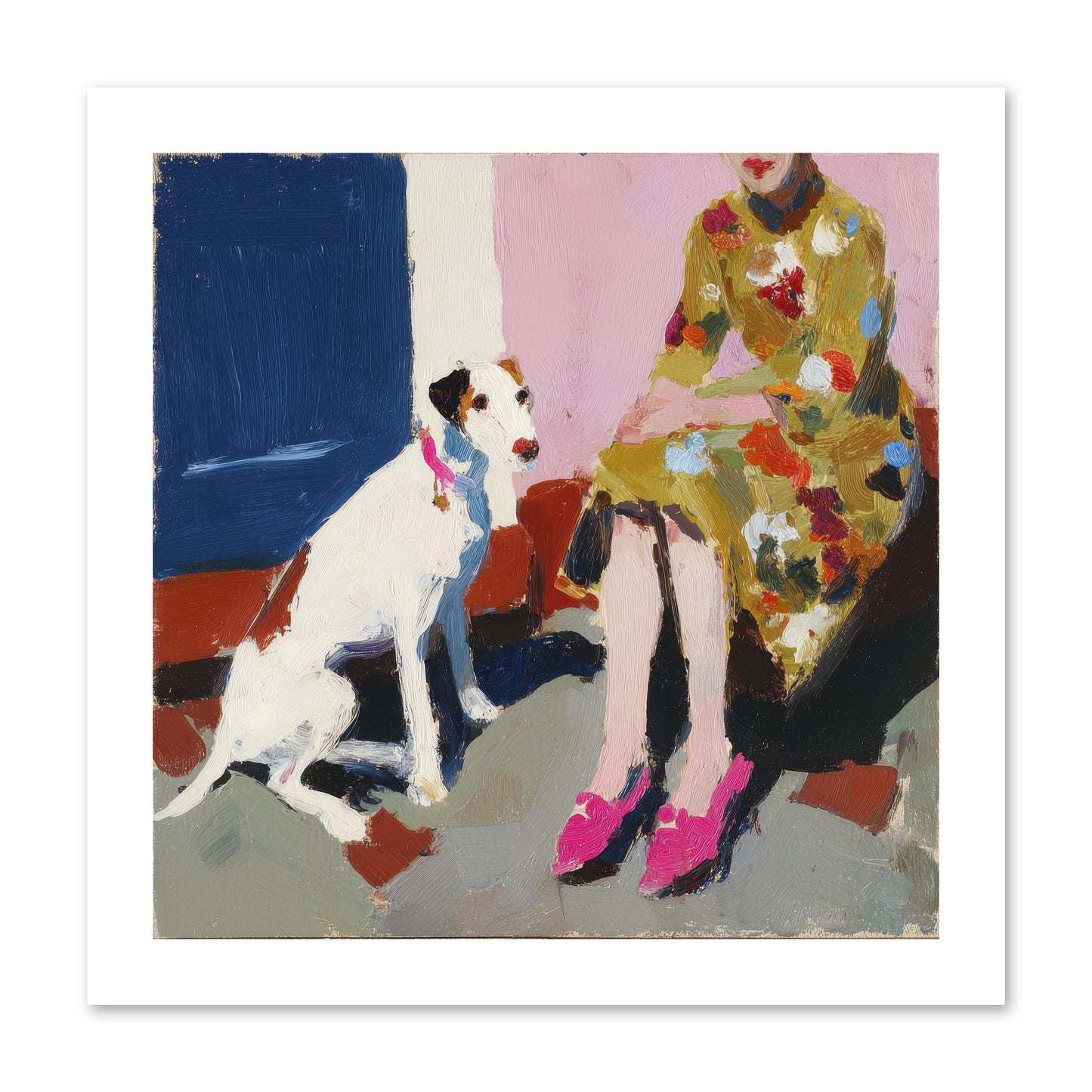 The Loyal One -- Loose Canvas Print 12x12