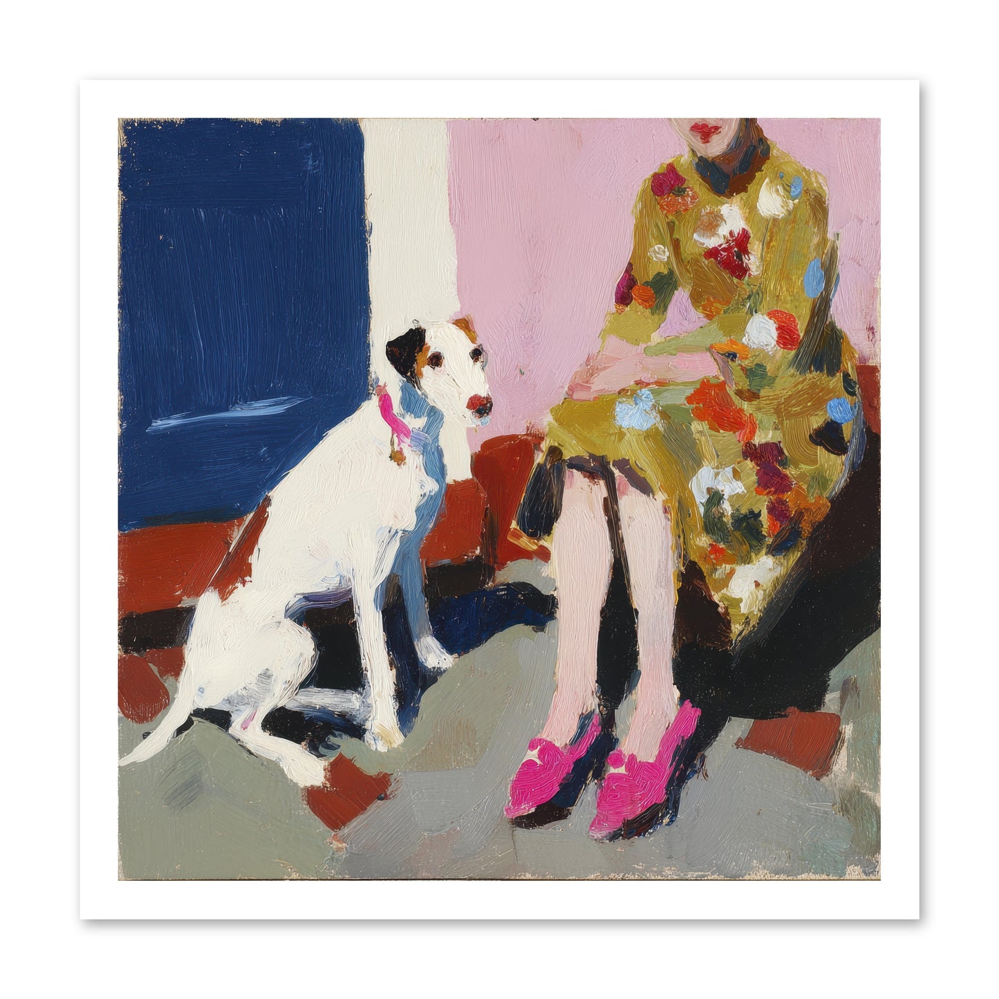 The Loyal One -- Loose Canvas Print 20x20