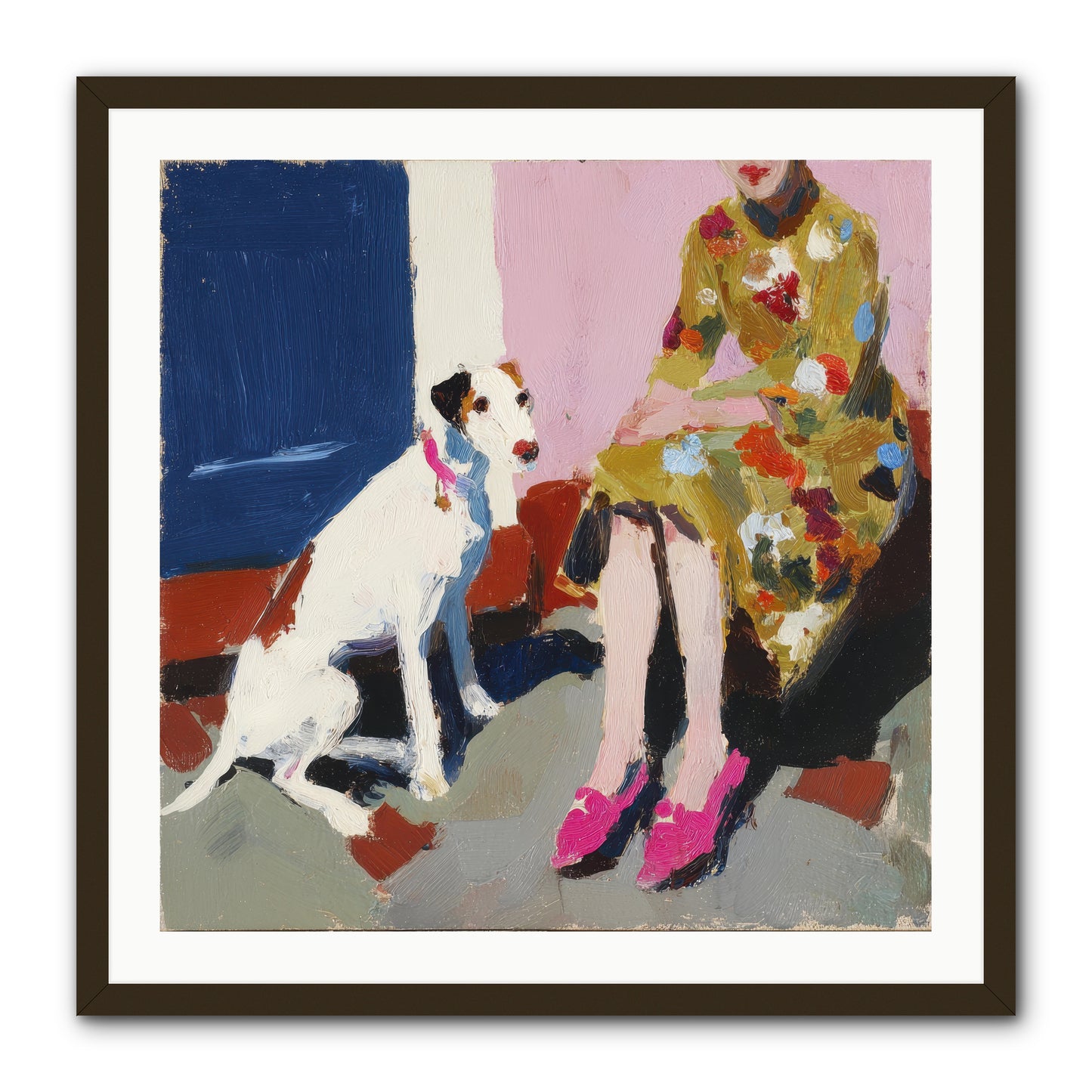 The Loyal One -- Framed Print - Black 30x30