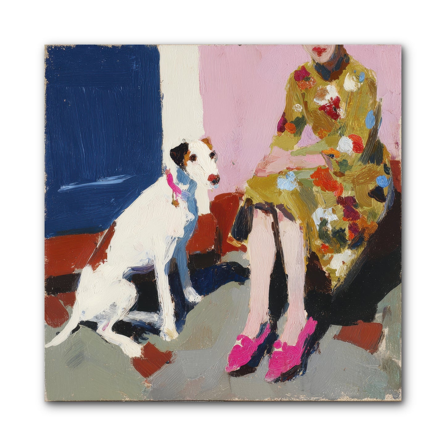 The Loyal One -- Wrapped Canvas 10x10