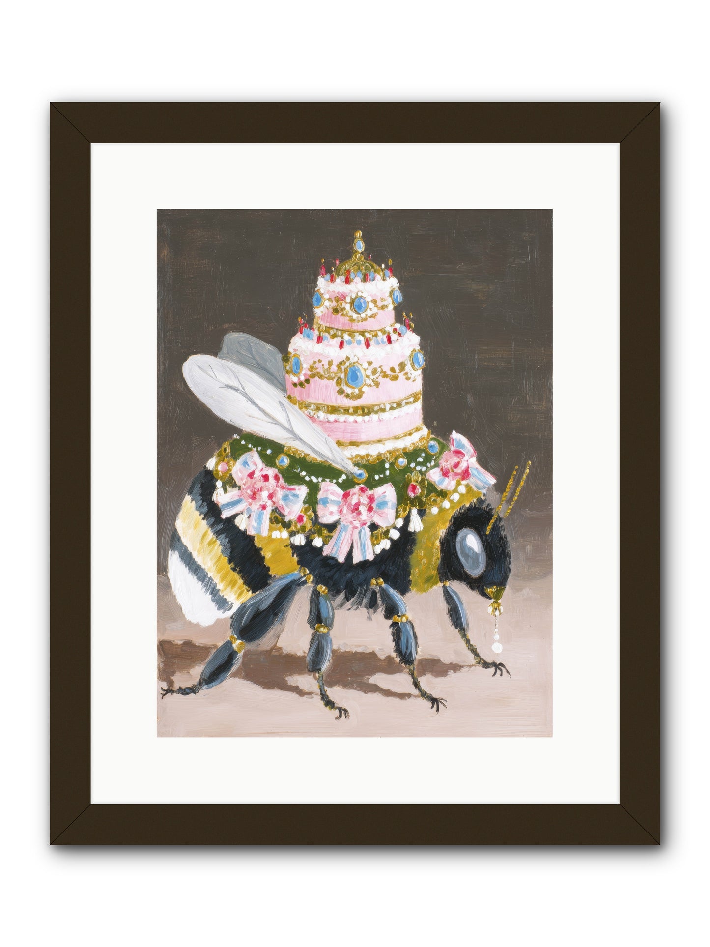 The Magnificent Hush -- Framed Print - Black 12x16