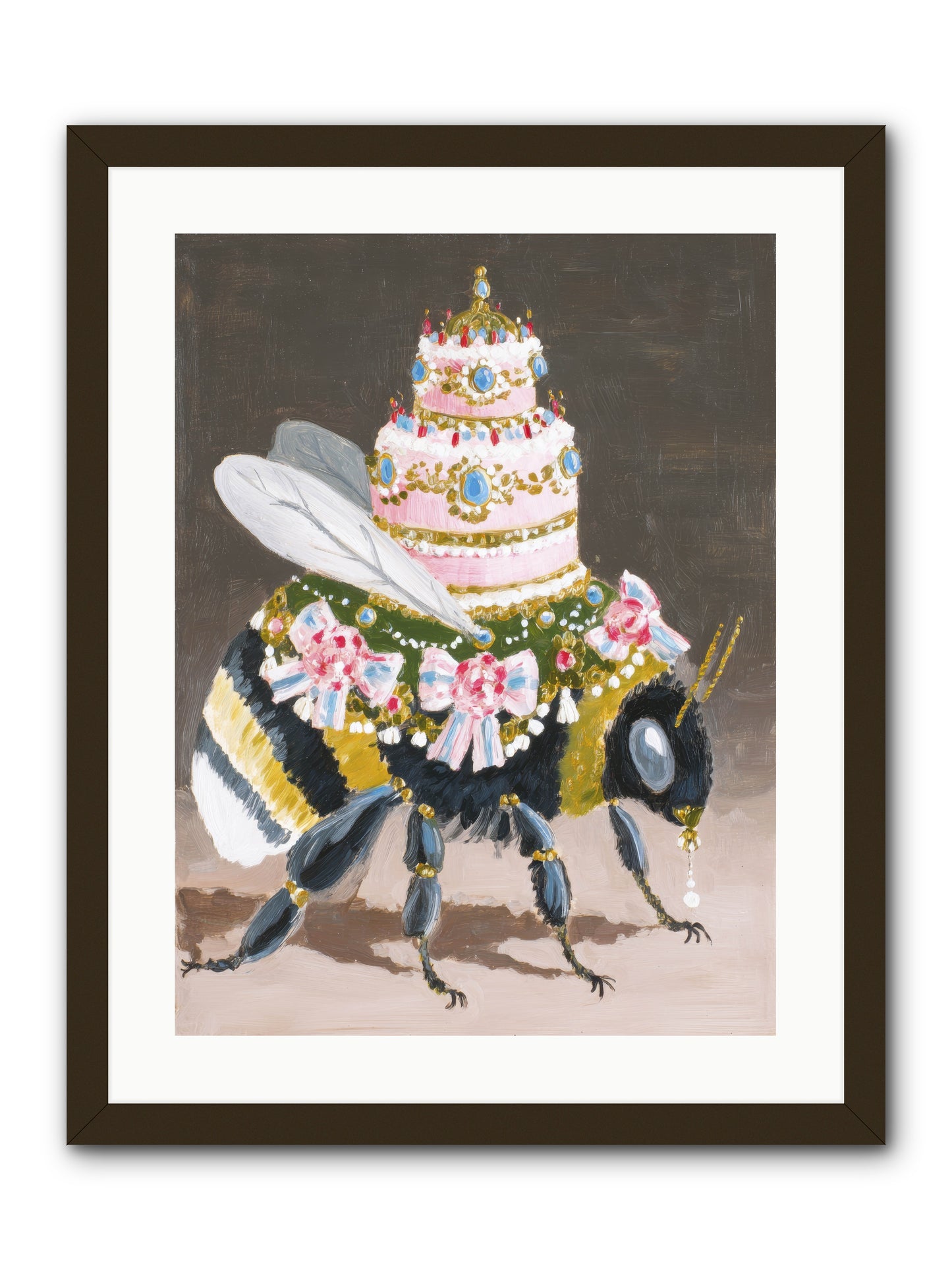 The Magnificent Hush -- Framed Print - Black 18x24