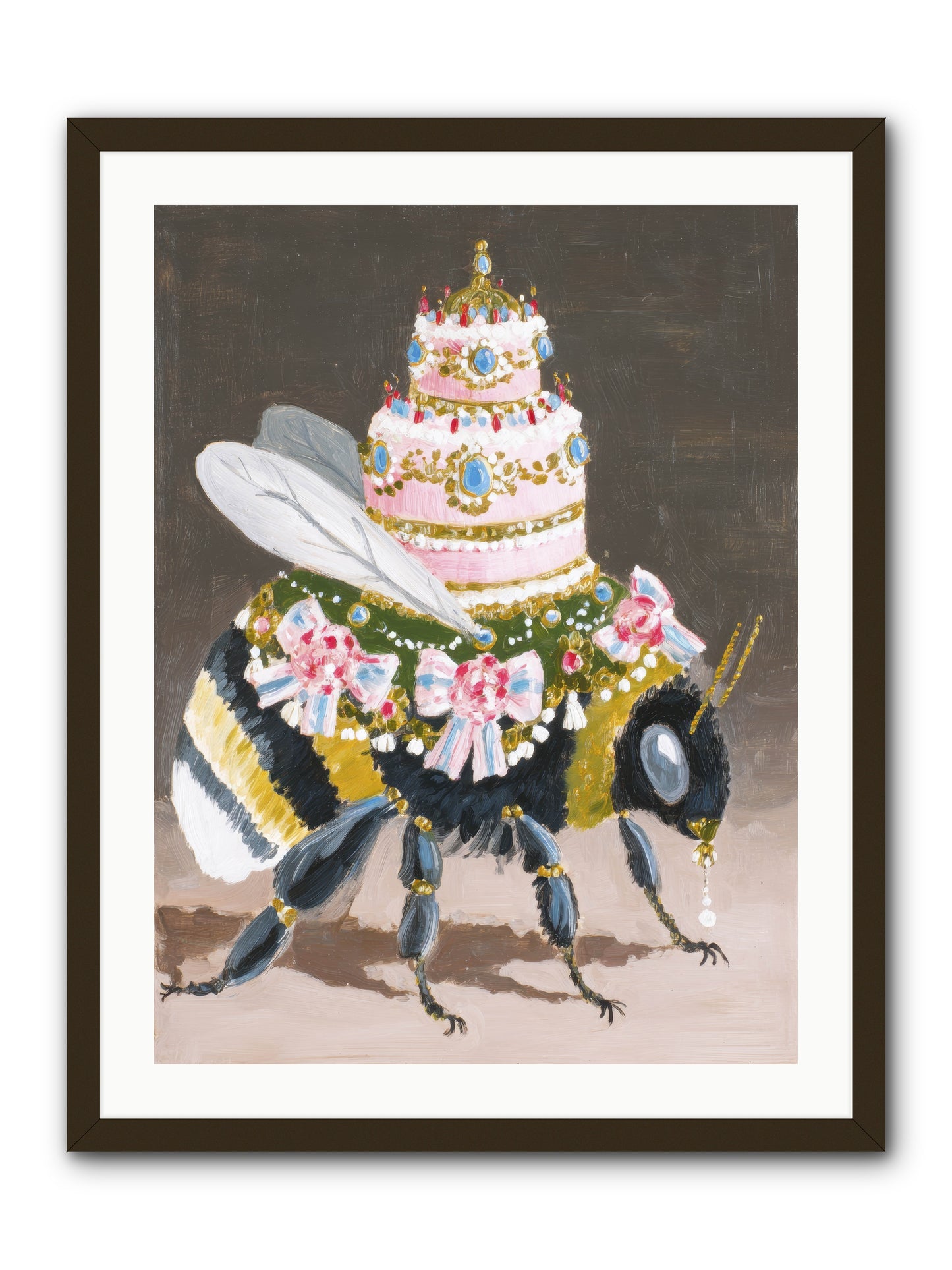 The Magnificent Hush -- Framed Print - Black 24x32