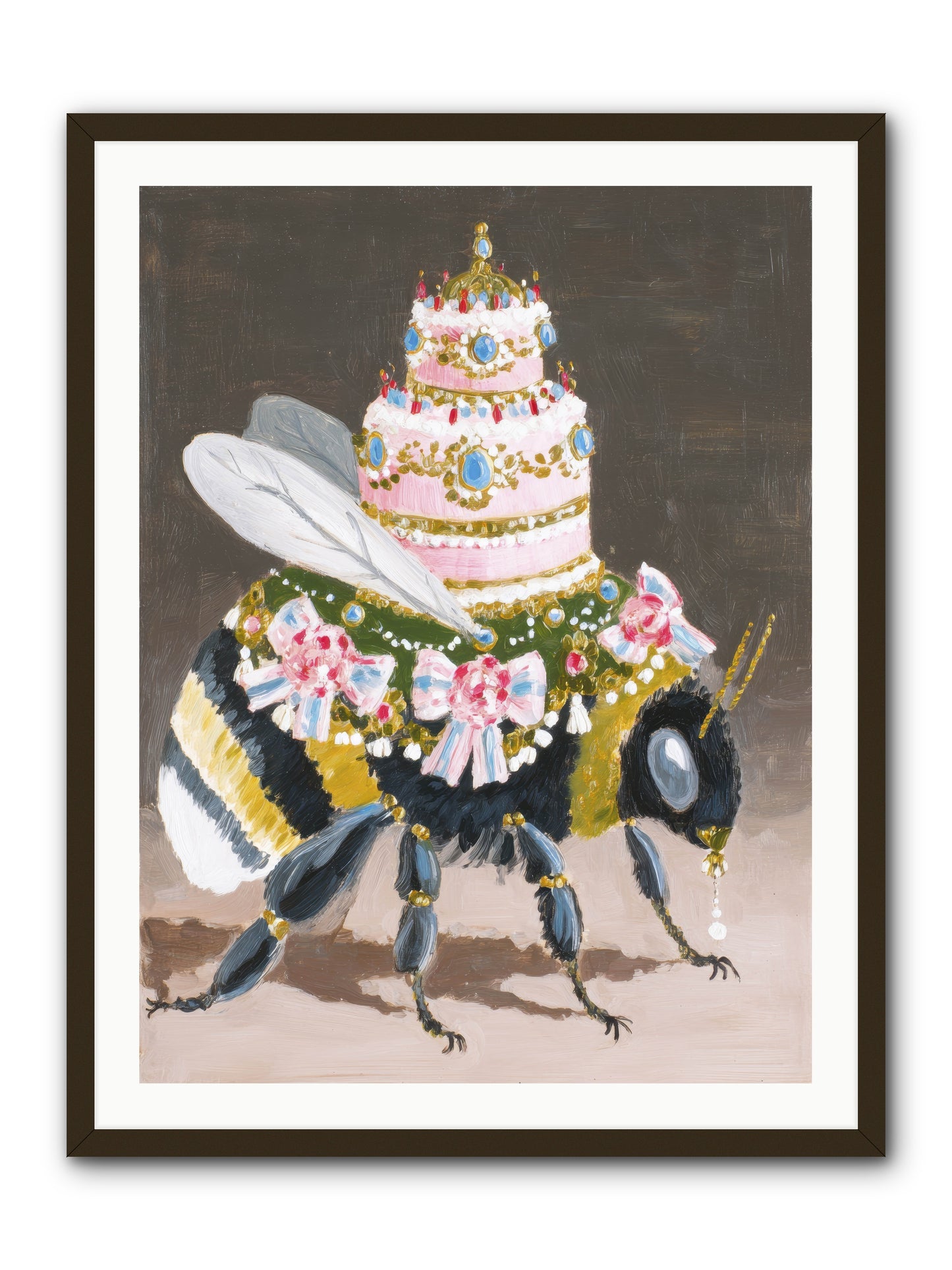 The Magnificent Hush -- Framed Print - Black 30x40