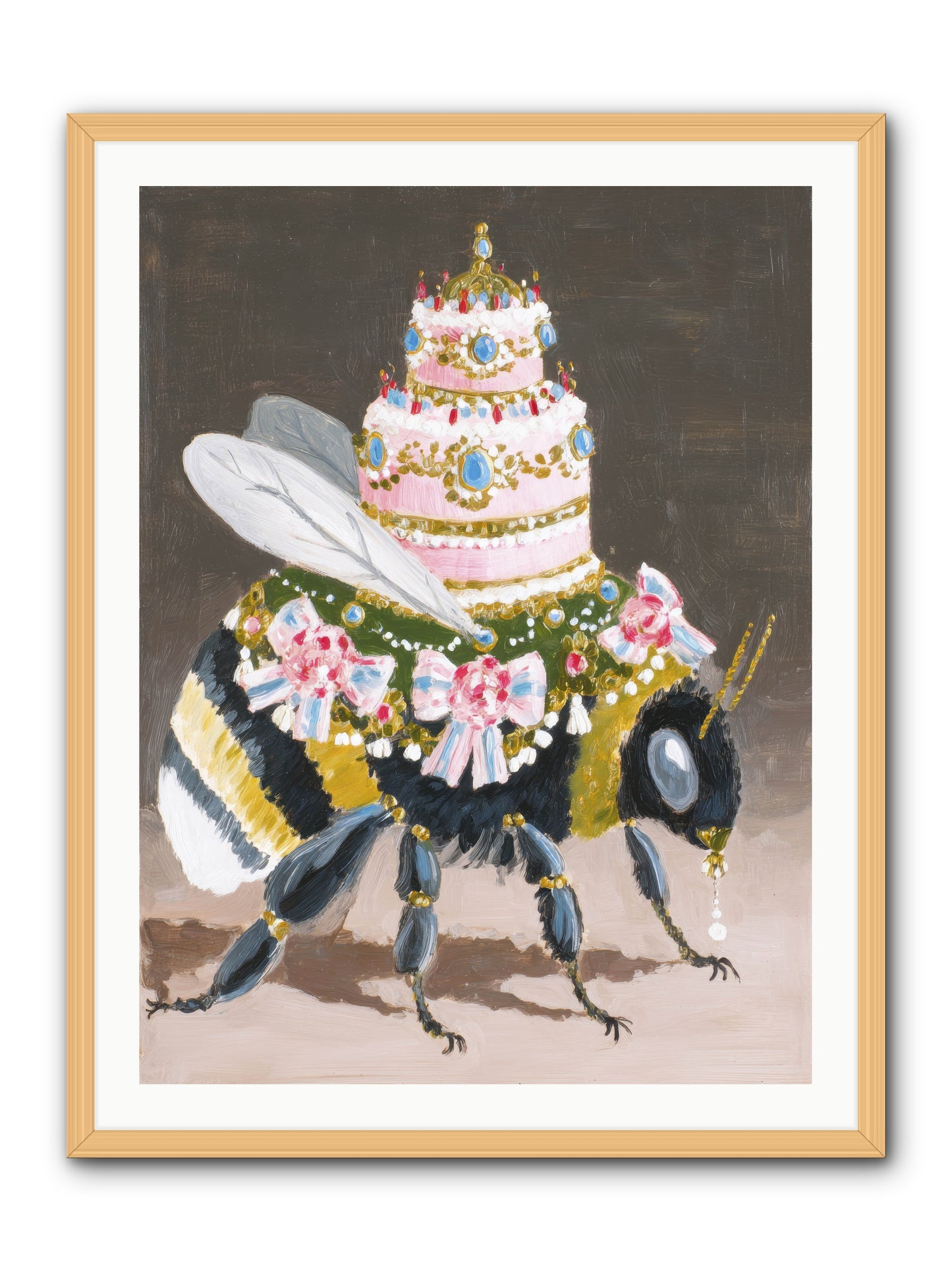 The Magnificent Hush -- Framed Print - Natural 30x40